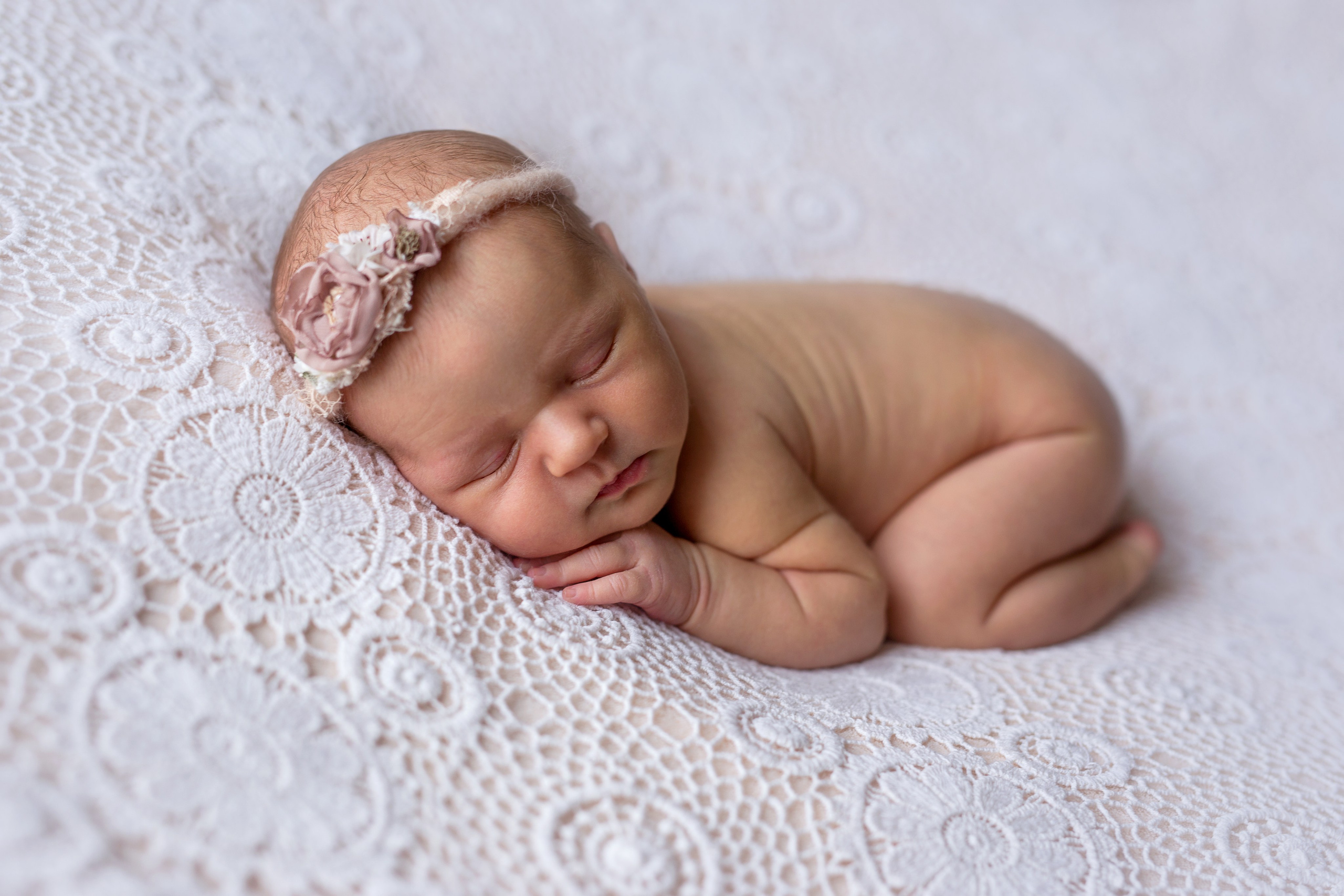 Newborn ДЕВОЧКИ. Фотограф новорожденных в Новосибирске