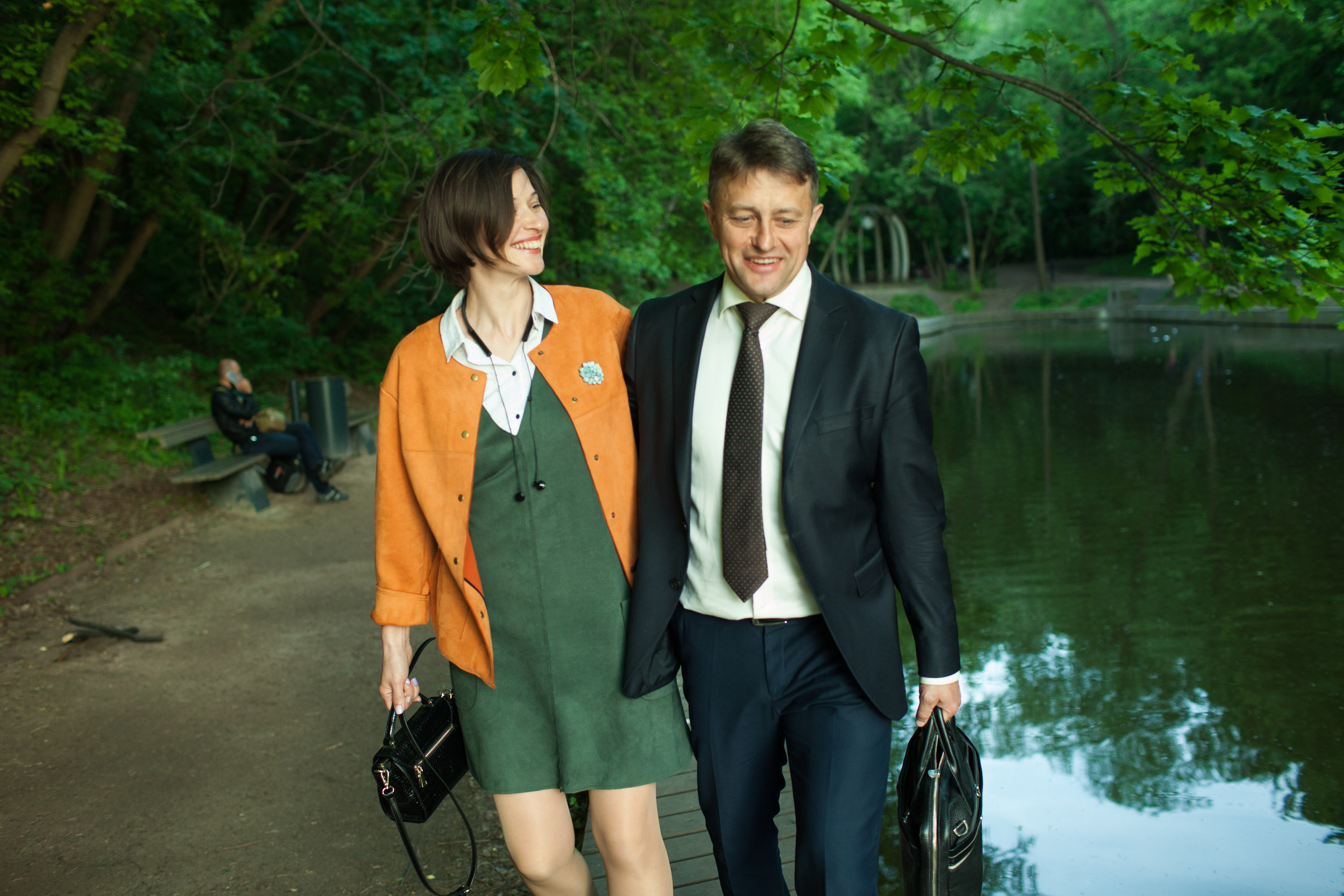 Анна и Сергей Нескучный сад. Фотограф в Москве Валентина Иванова