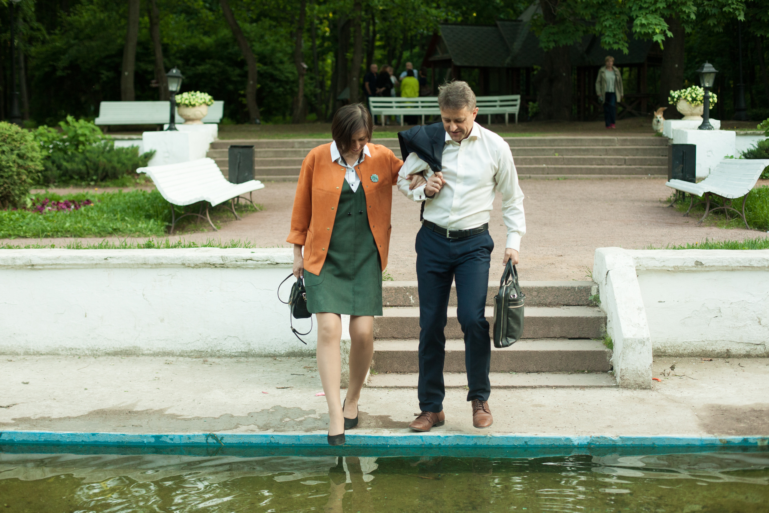 Анна и Сергей Нескучный сад. Фотограф в Москве Валентина Иванова