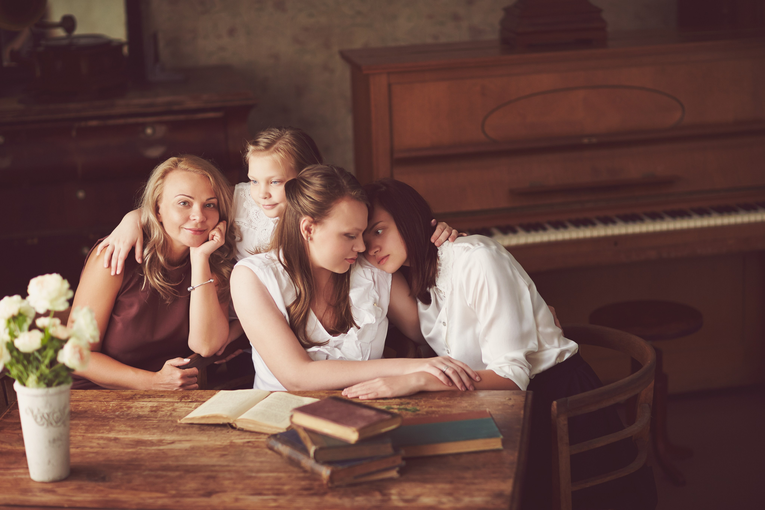 Катя и семья. Интерьерный и портретный фотограф в Москве Анна Моногарова