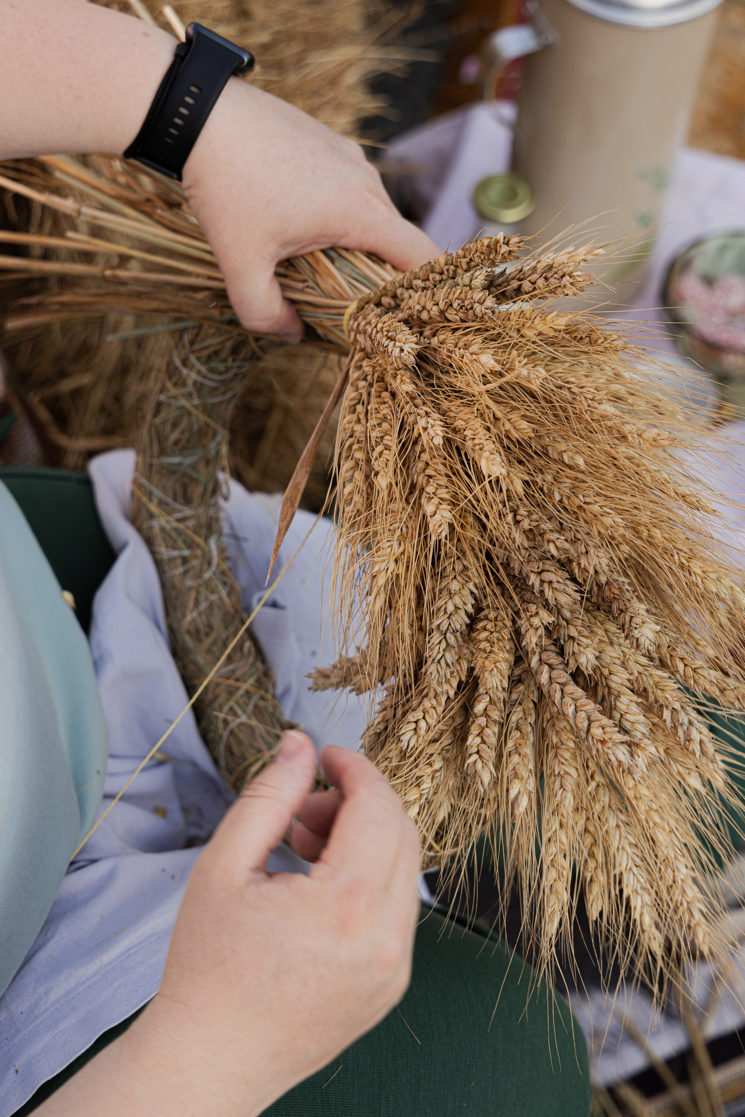 МК Осенний венок (локация на крыше). Анастасия Ракчеева Художник
