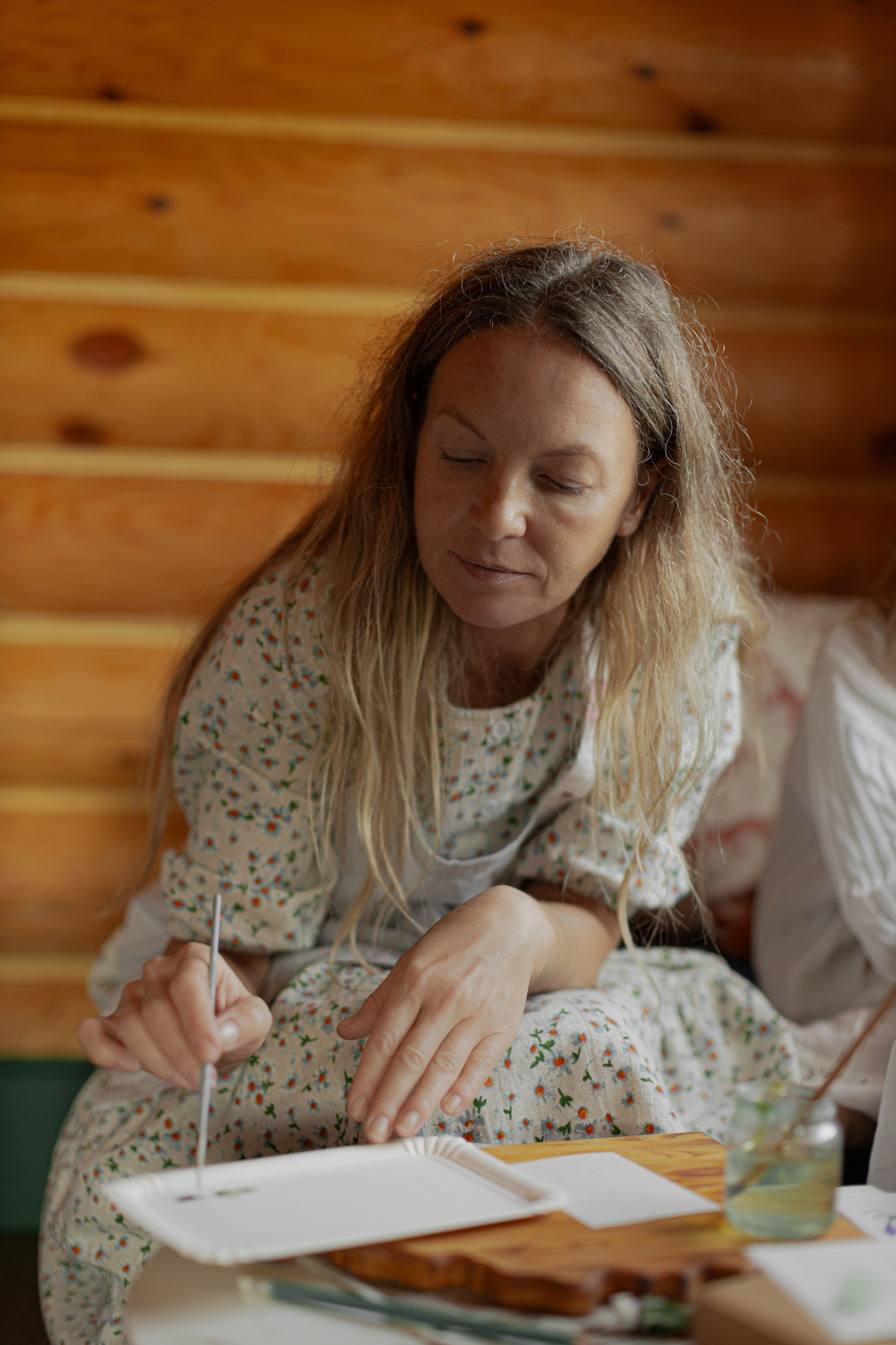 Акварель + Саше в бане. Анастасия Ракчеева Художник