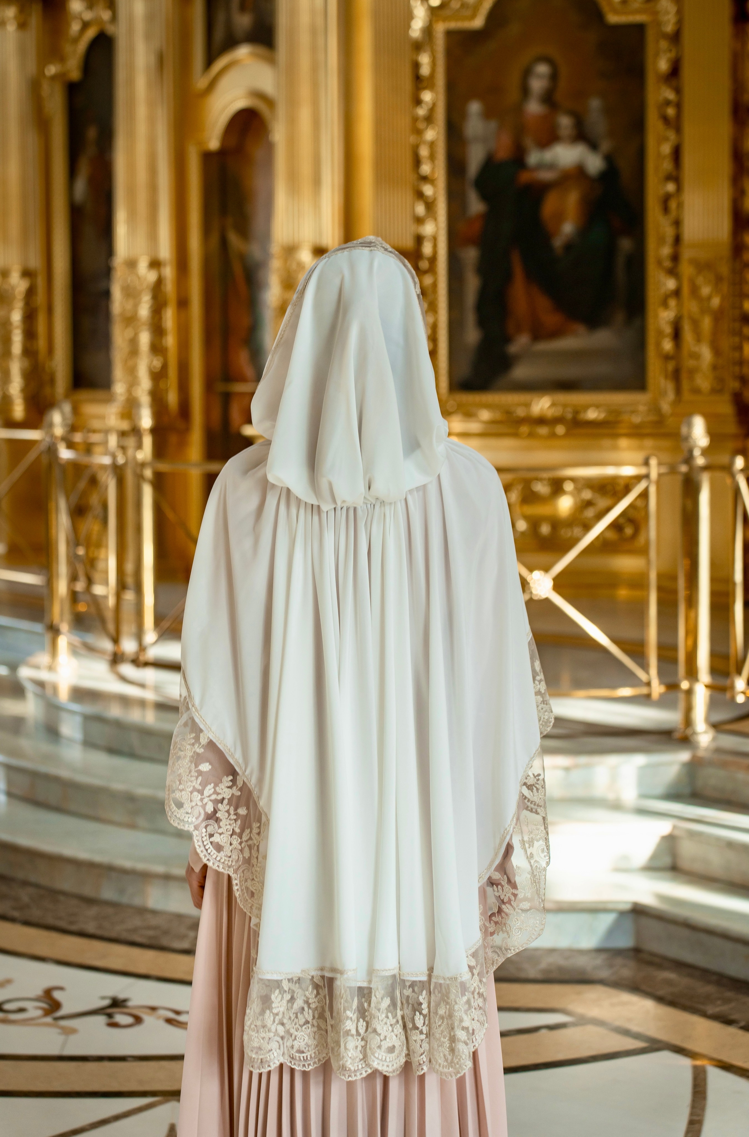 Покровы в храм. Фотограф на Крещение Тула и Венчание в Туле, детский и семейный фотограф