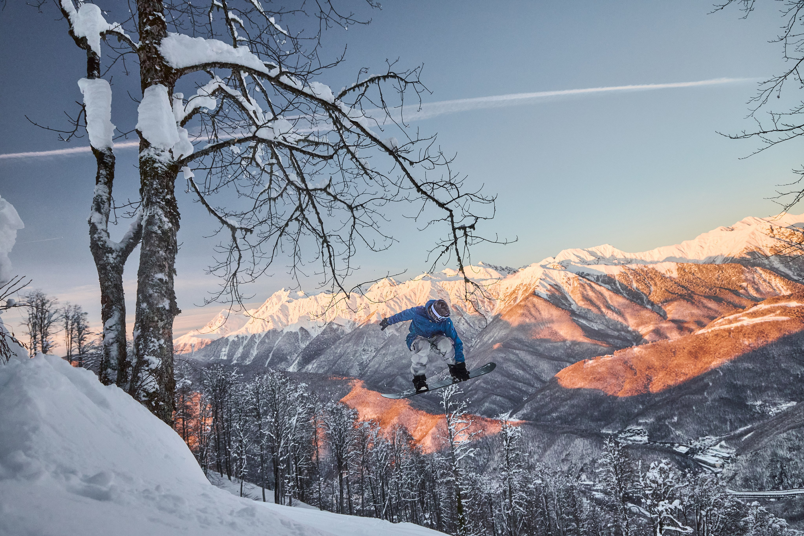 Сьемка на споте в красной поляне