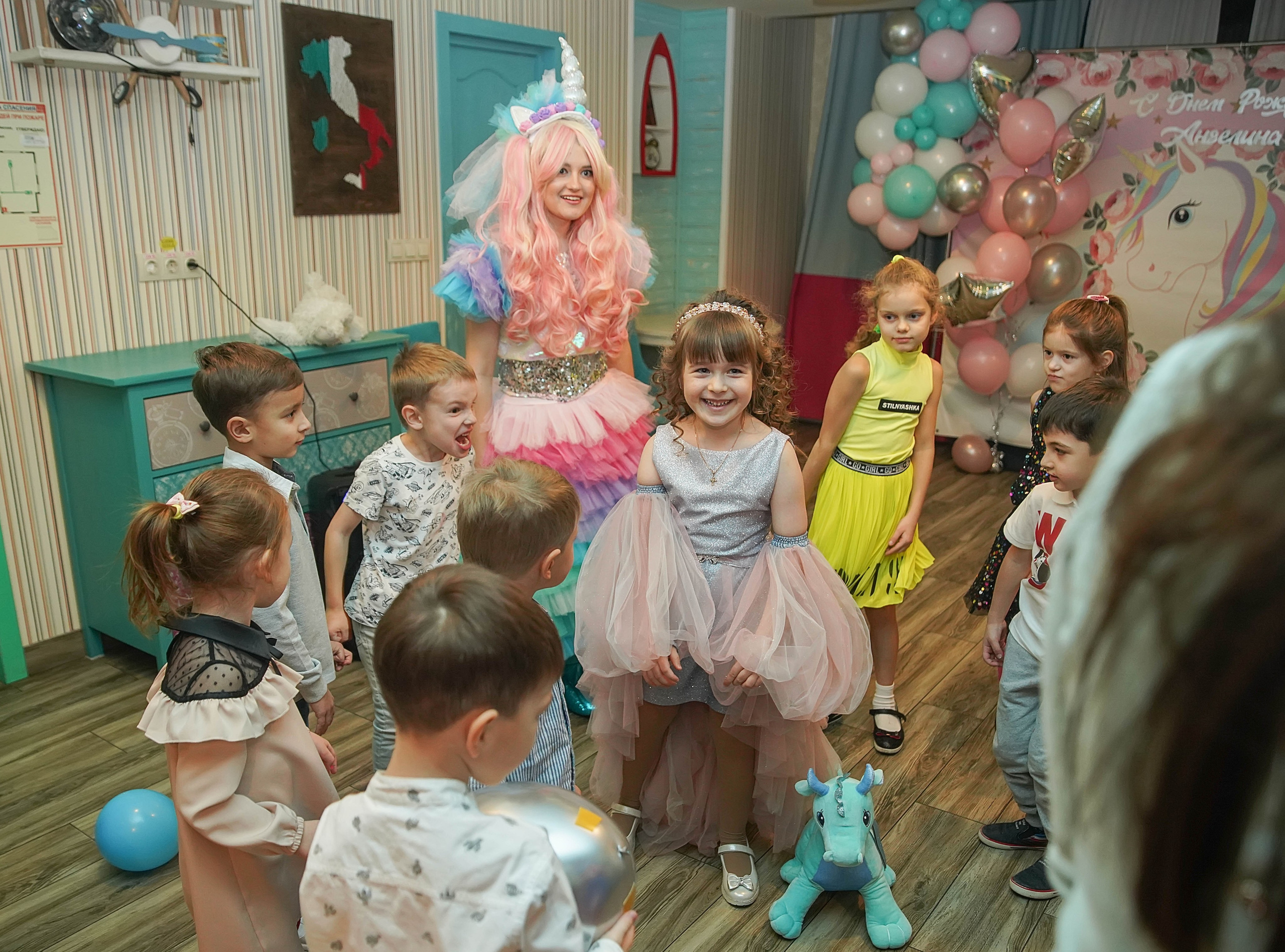 День рождения единорог. Семейный и детский фотограф в Нижнем Новгороде