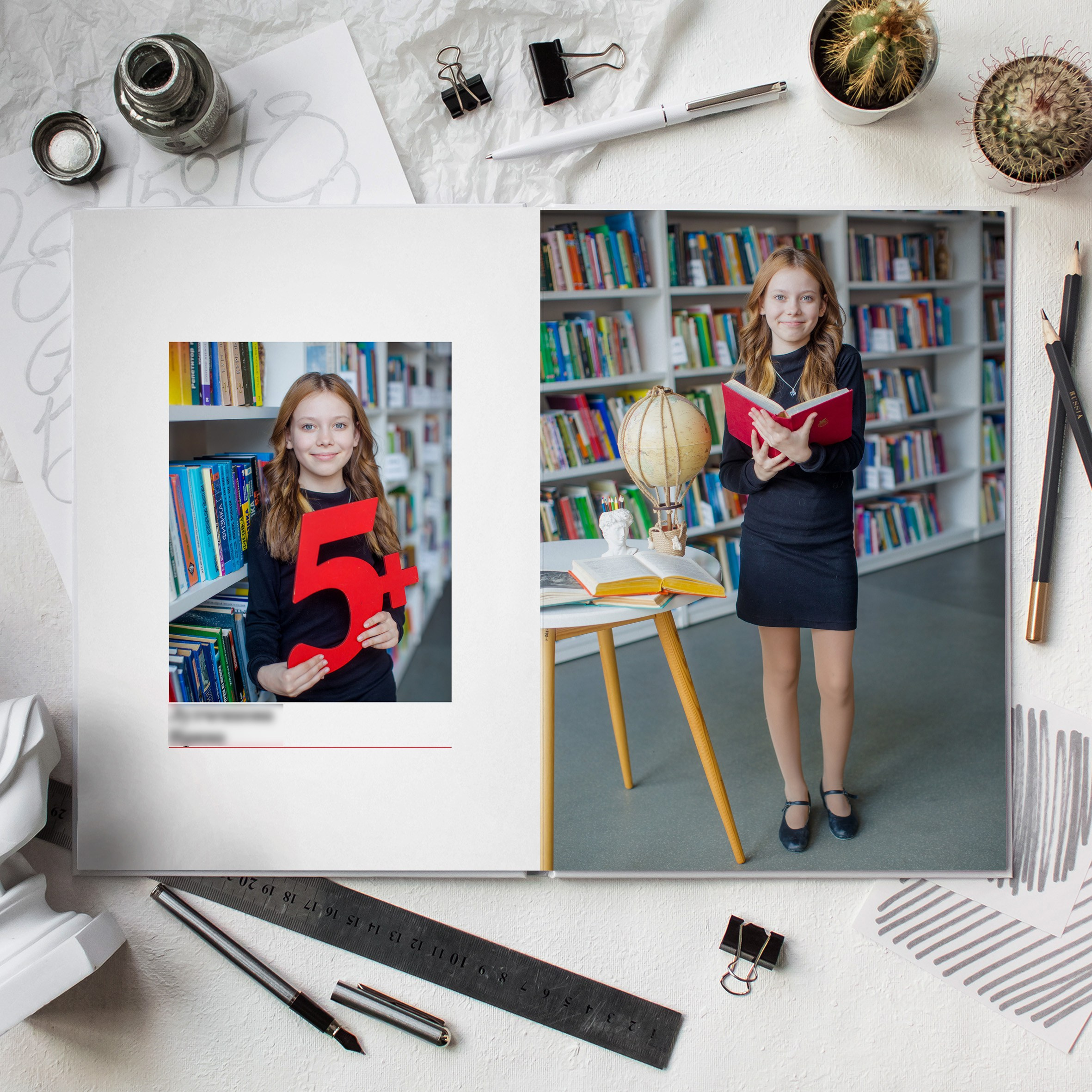 Альбом «Школа Акварель». Выпускные альбомы в Зеленограде и Москве