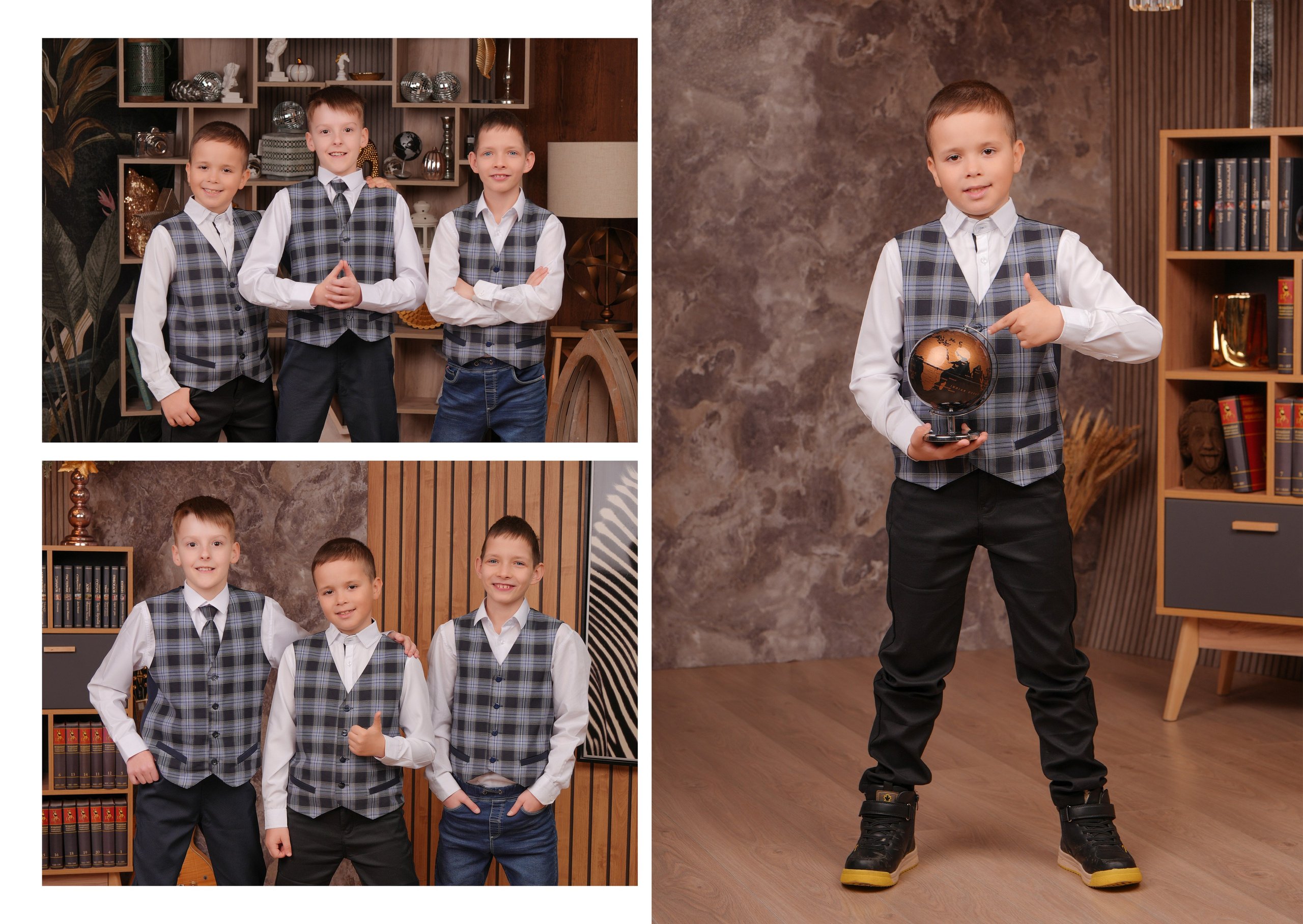 ШКОЛА 50 — 4 «В» класс. Красивый выпускной альбом в Краснодаре