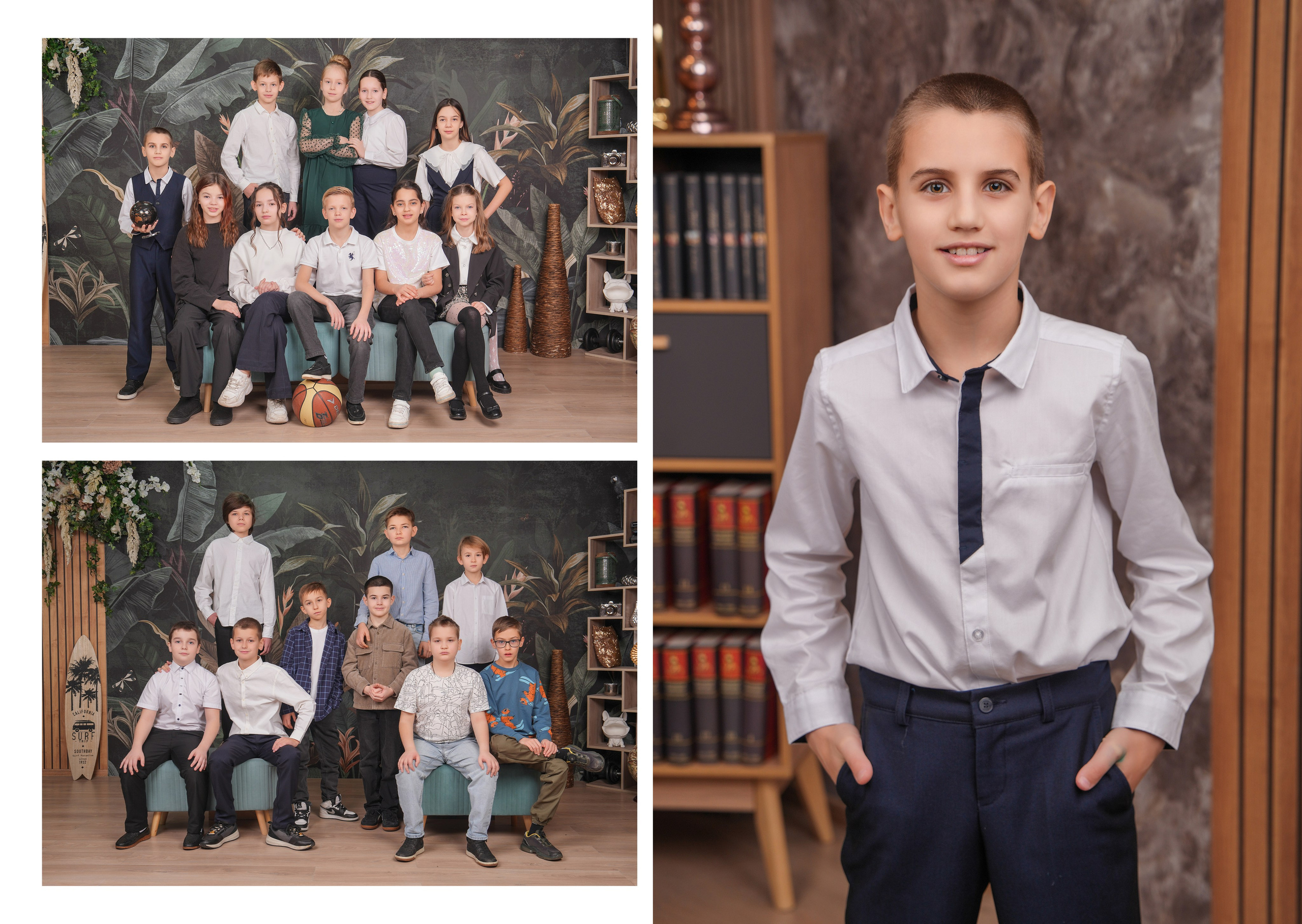 ШКОЛА 42 — 4 «В» класс. Красивый выпускной альбом в Краснодаре