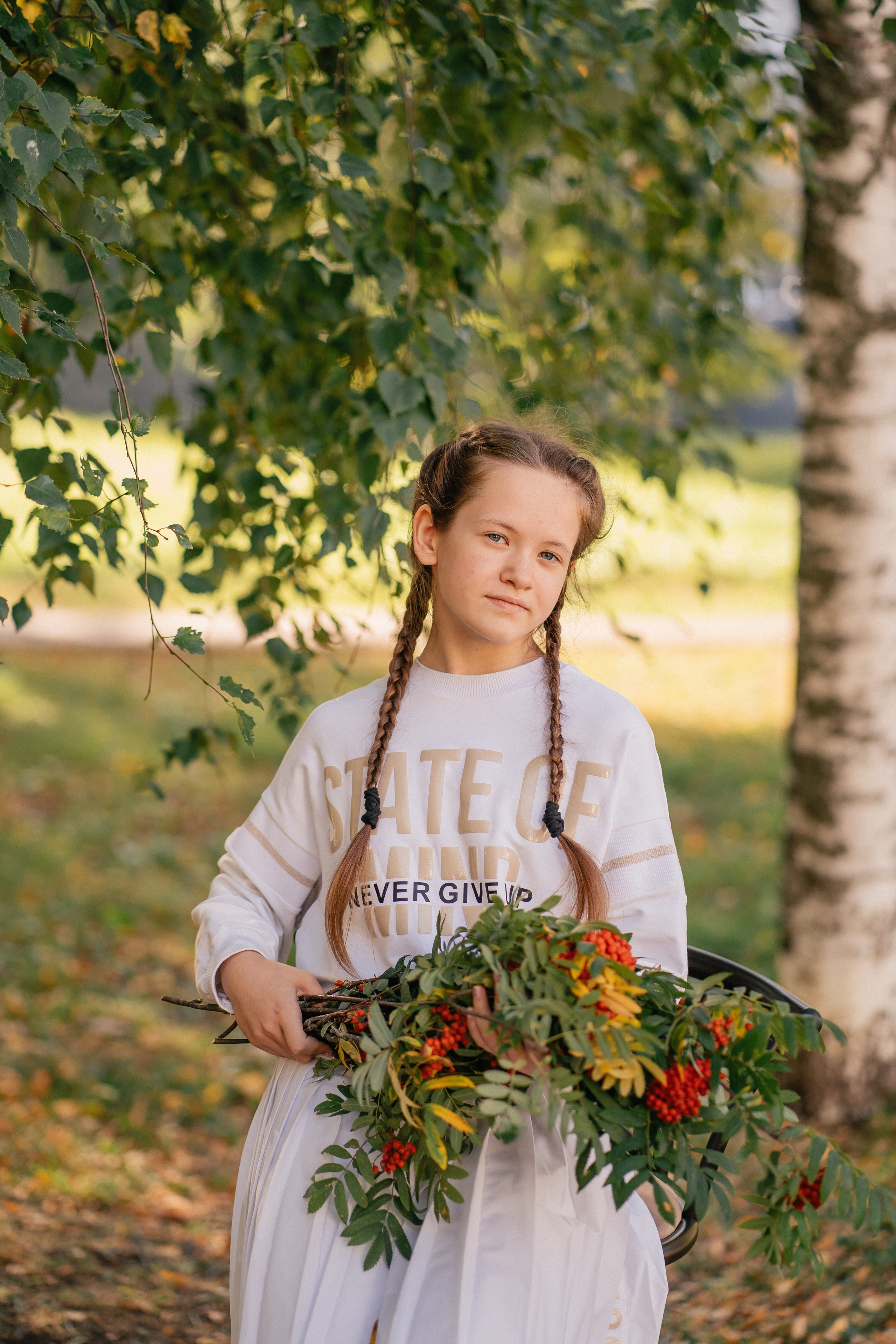 Осенняя фотосессия для школьников. Выпускные альбомы в городе Кирове. Фотограф Екатерина Невская