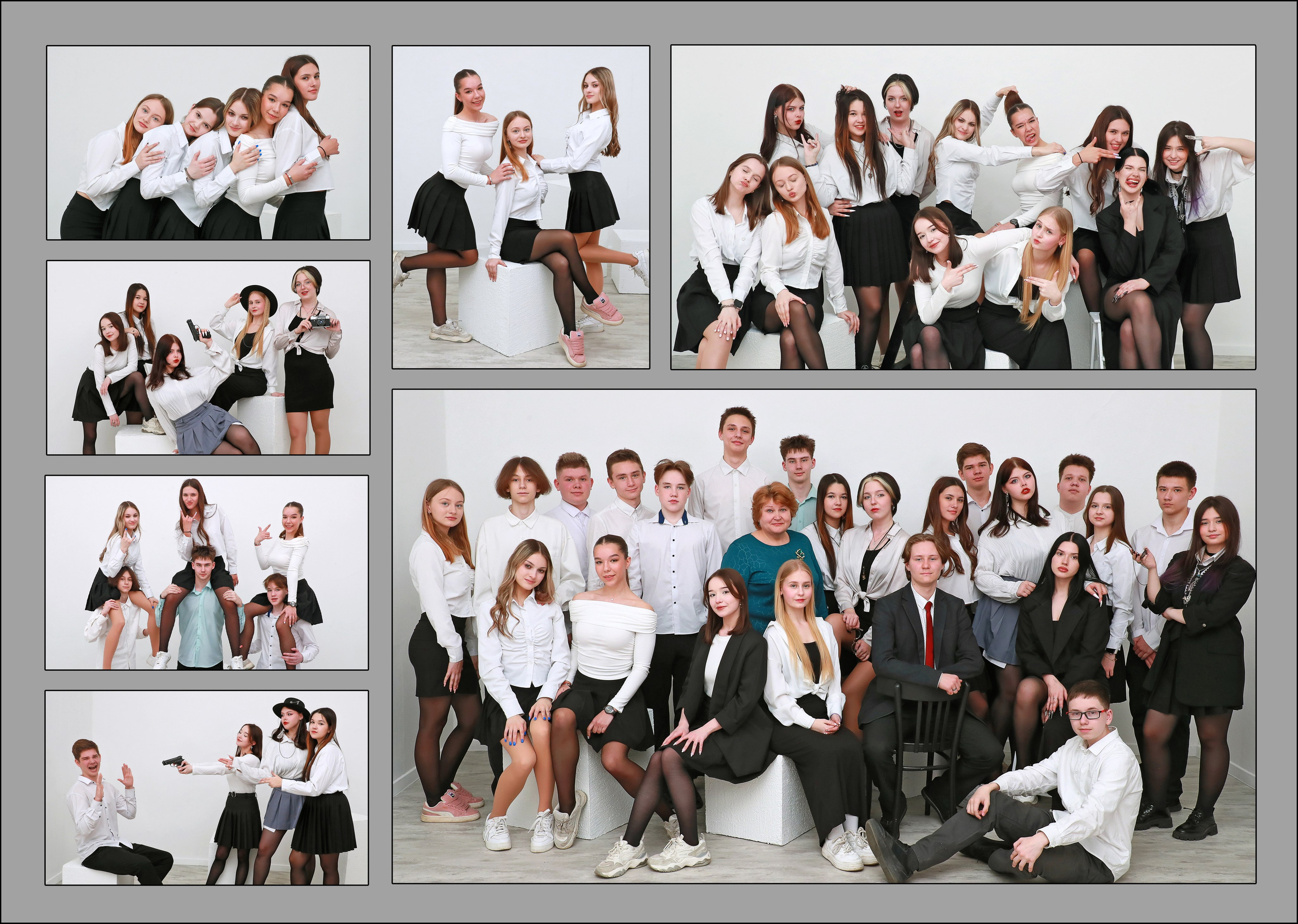 Фотоальбом «Нуар-ЦИТАТЫ». Создание стильных выпускных альбомов