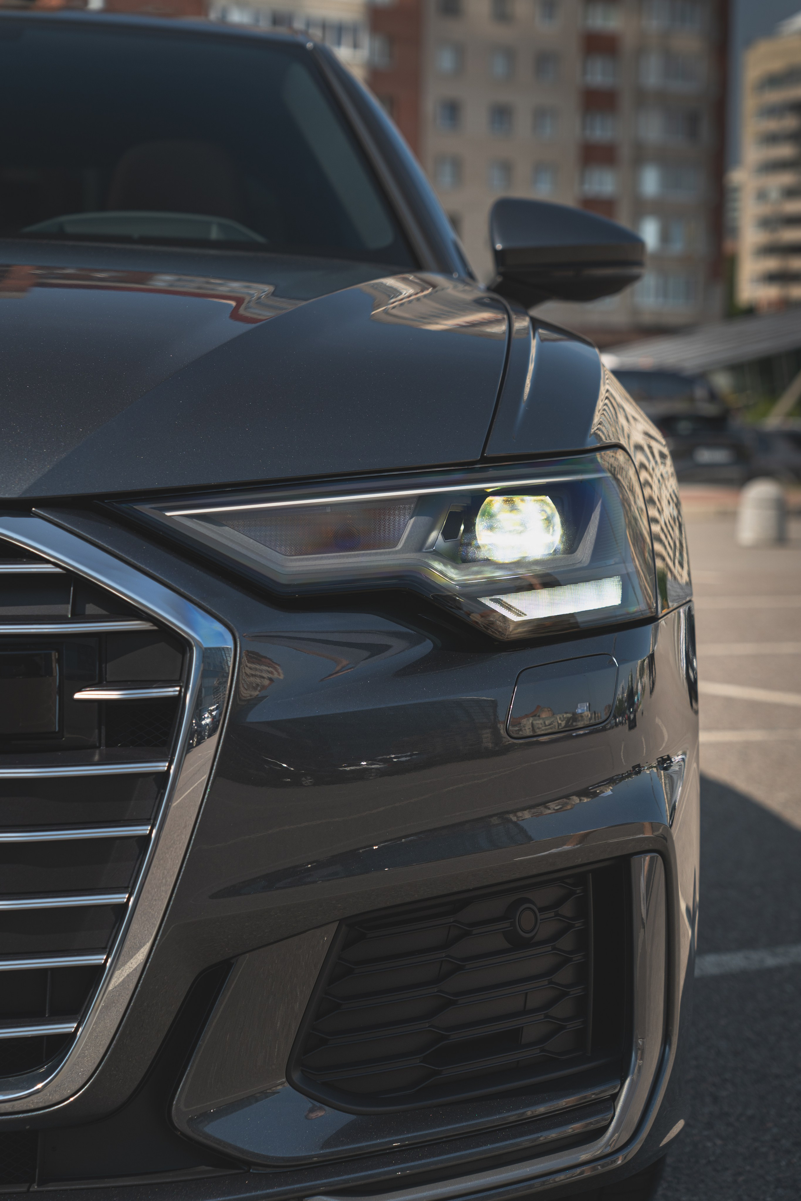 Audi A6 (фото для продажи). Портретный и автомобильный фотограф в Санкт-Петербурге Евгений Черепанов