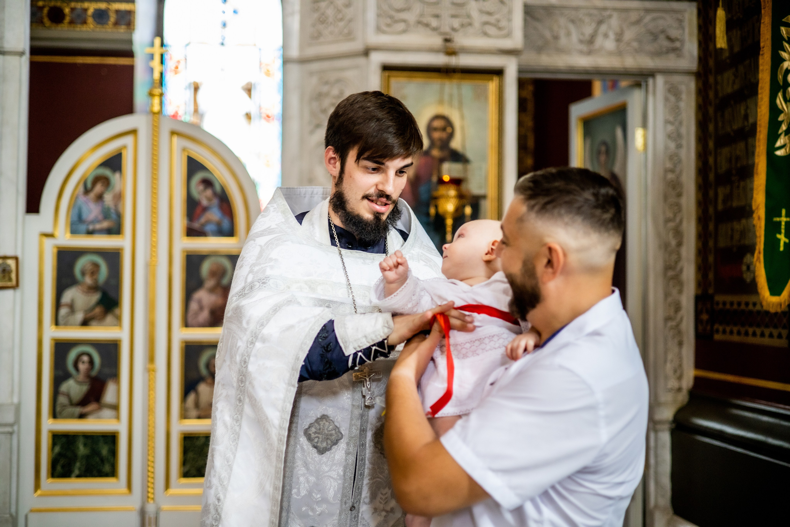 Крещение Назара. Фотограф Надежда Лукьянова