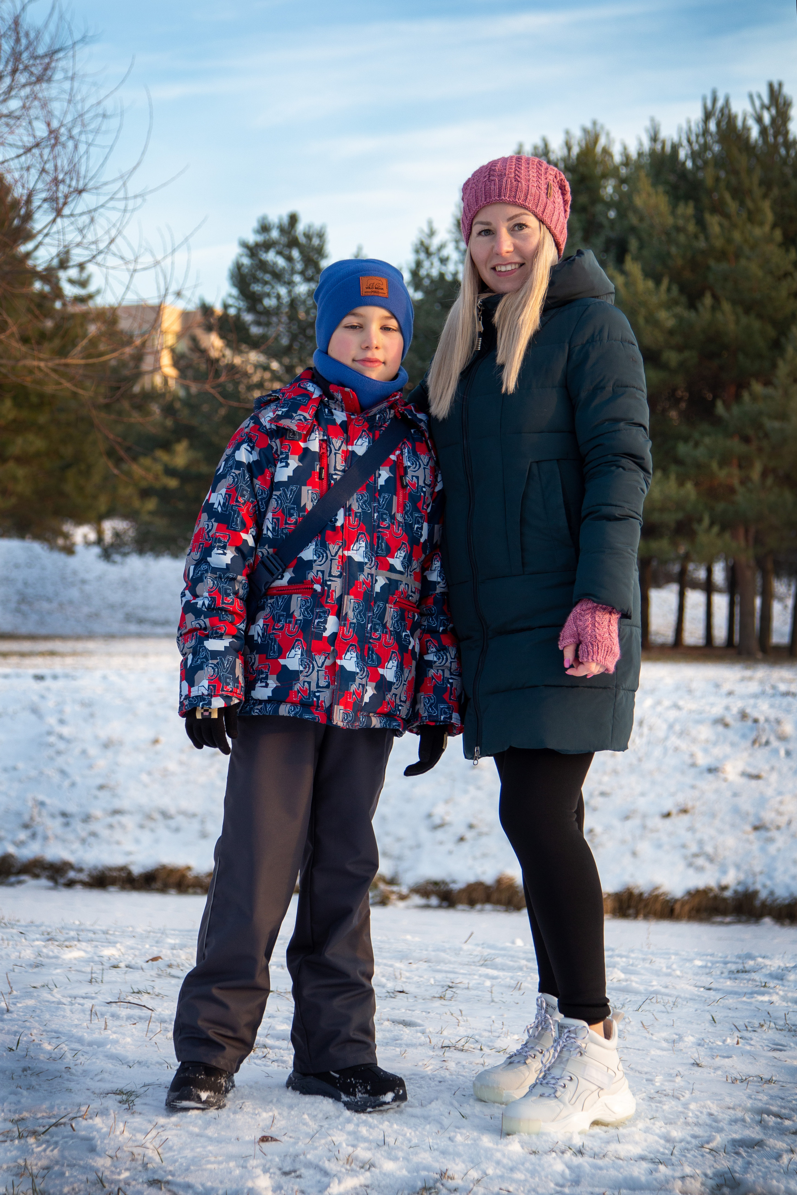 Зимняя фотосессия прогулка. Фотограф в Минске Екатерина Тузова