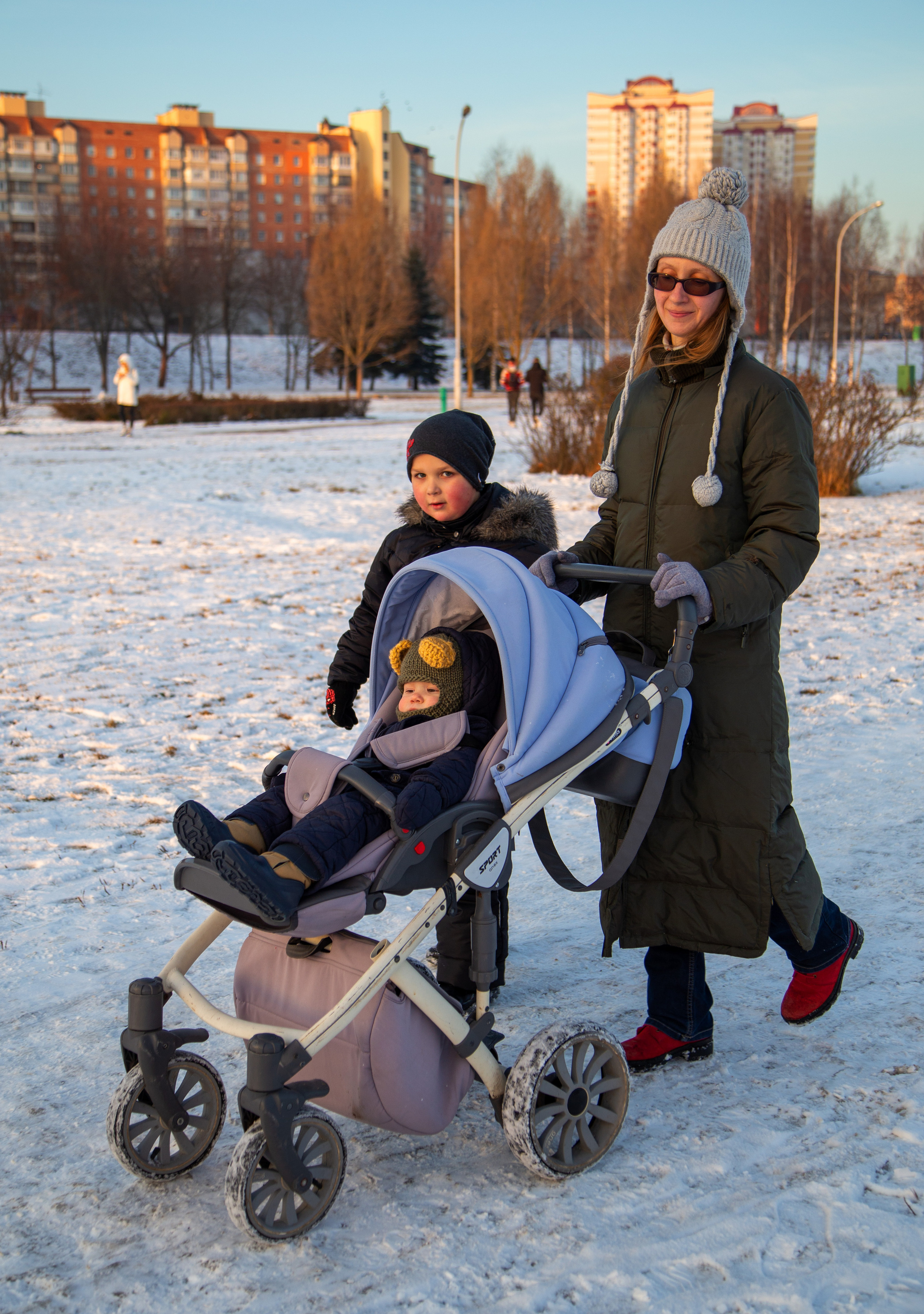 Зимняя фотосессия прогулка. Фотограф в Минске Екатерина Тузова