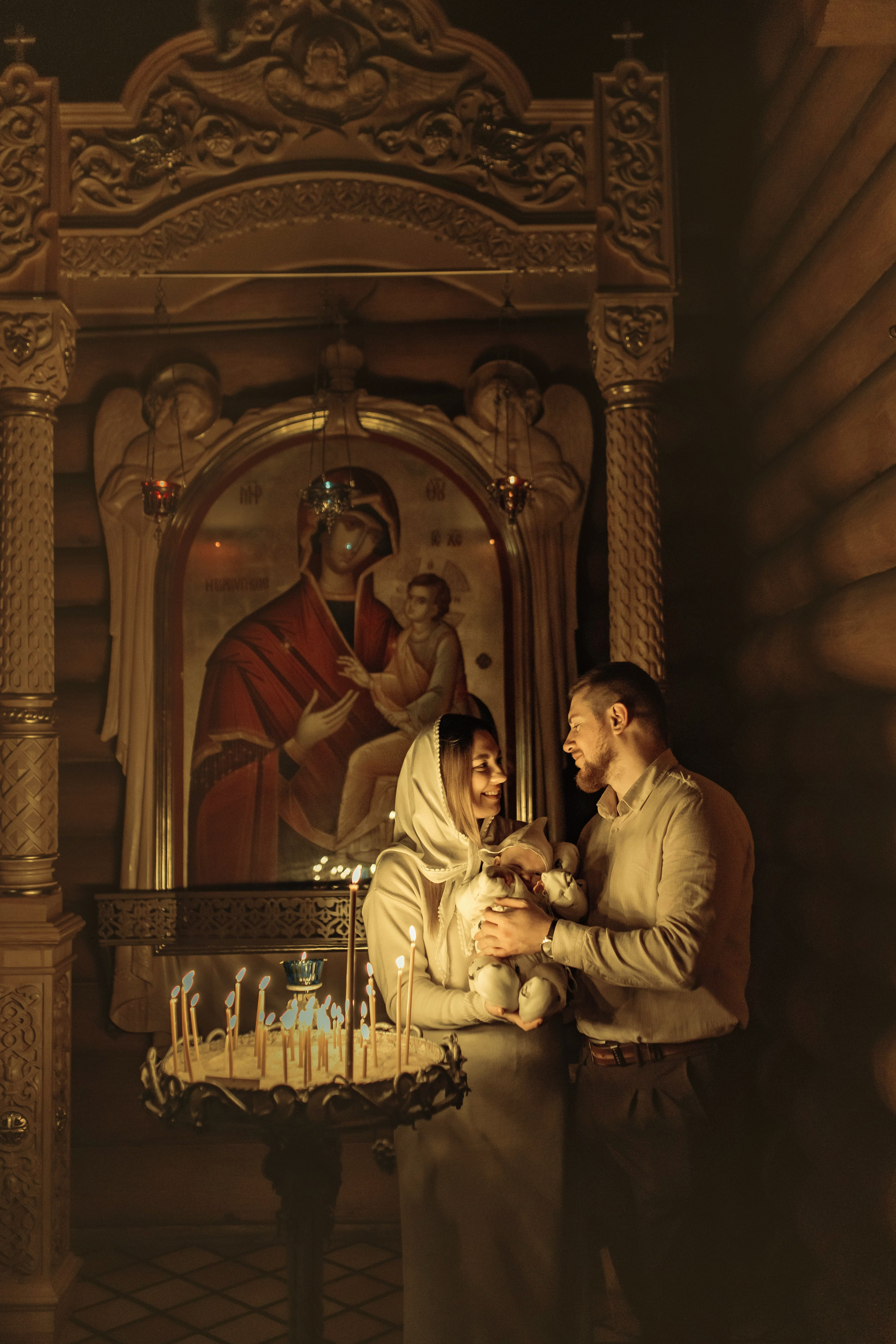 Крещение Эмилии, храм Святой Троицы, ноябрь 25