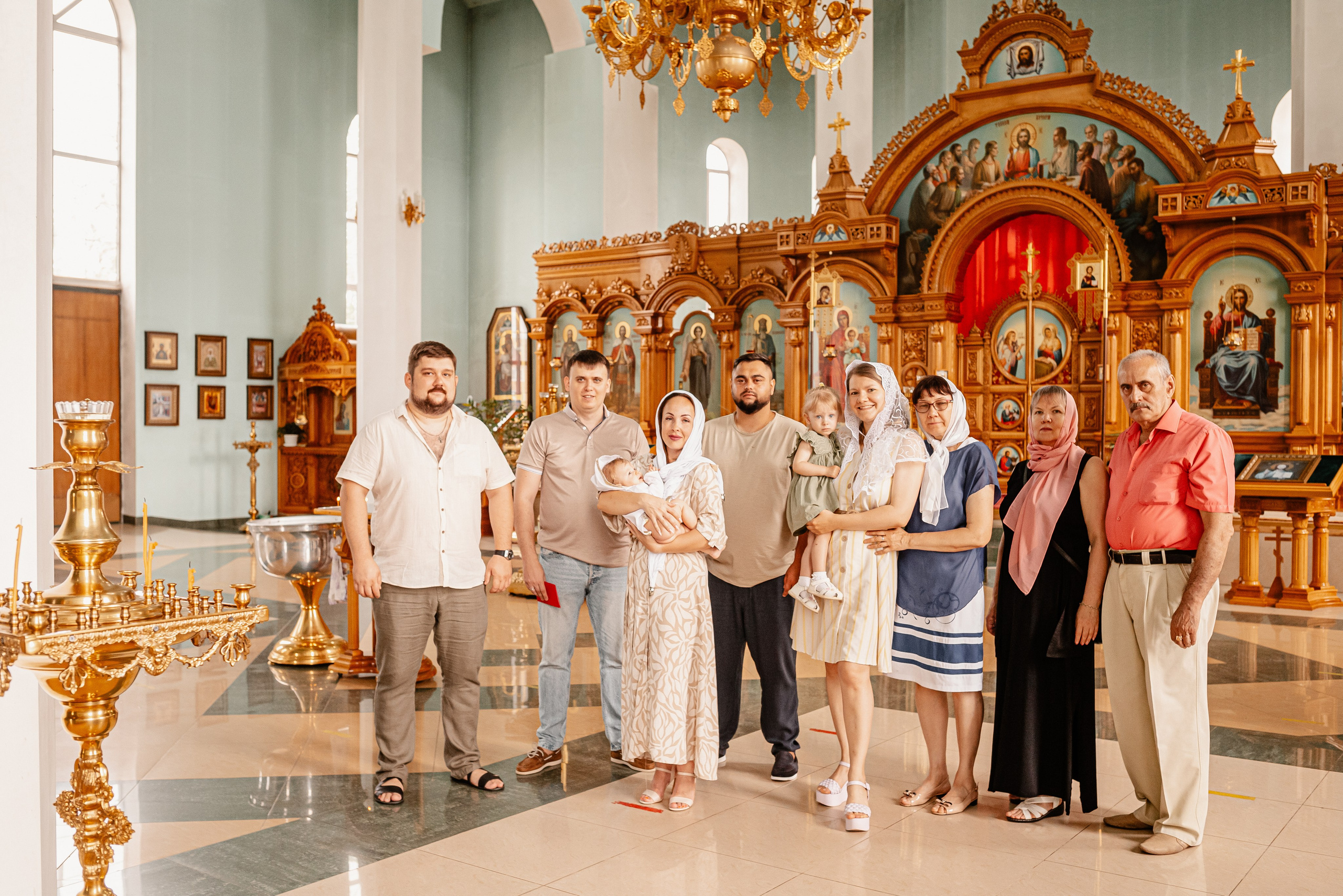 Крещение в Кропоткине. Свадебный фотограф Кропоткин Краснодар