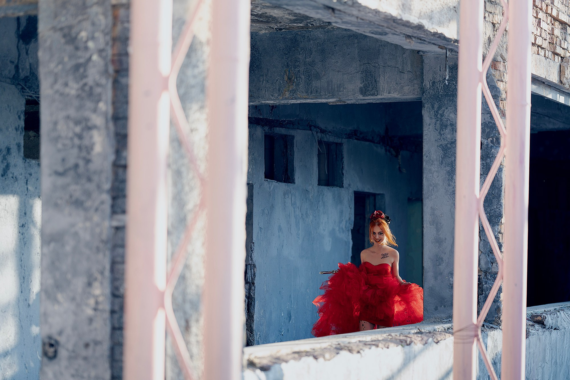 Harley Quinn 1й Образ. Сайт Алматинского НЮ АРТ, будуар и фэшн фотографа Дениса Карпенко