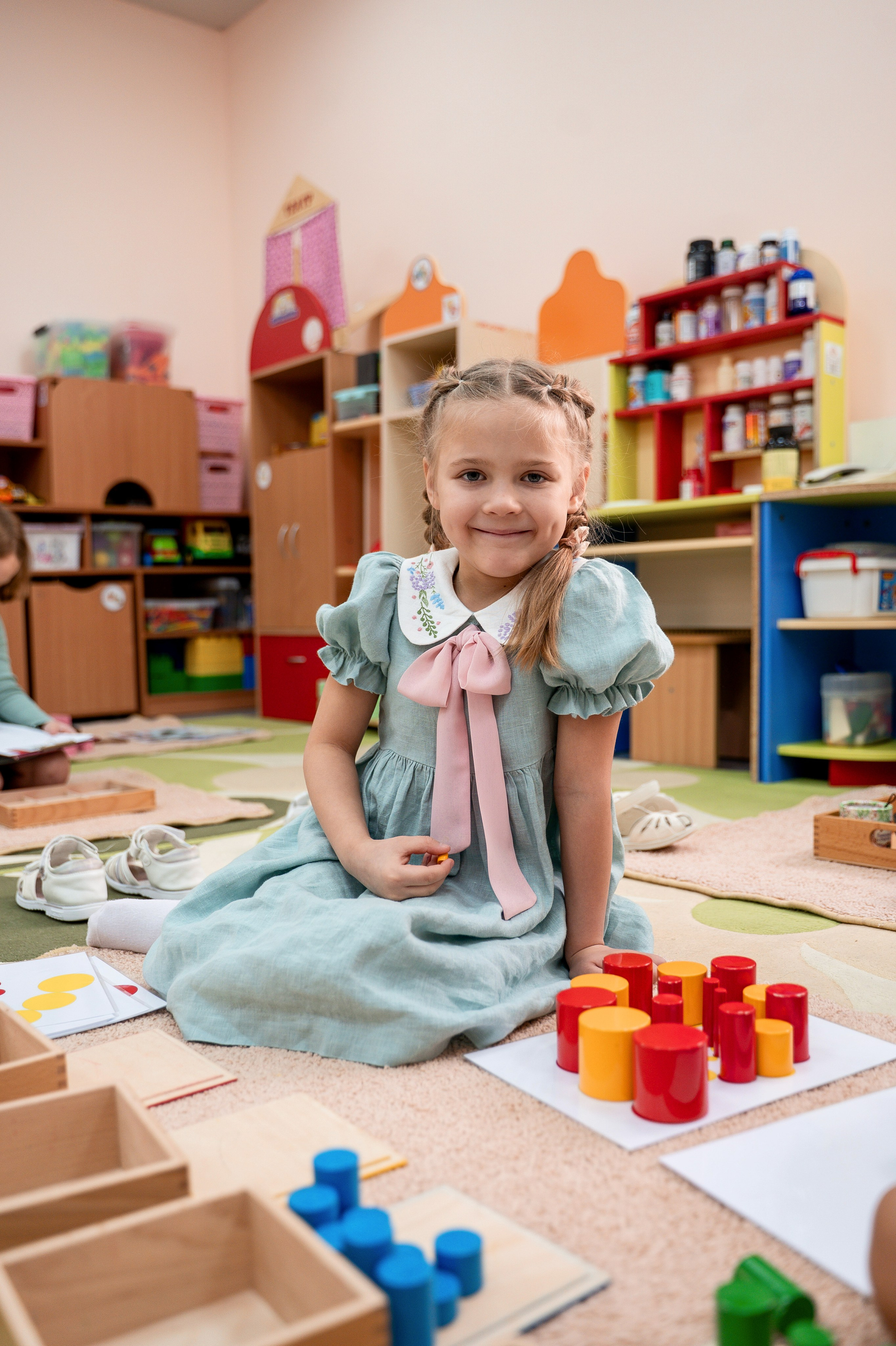 Д\с125 «Ручеек» группа Монтессори (садик и студия). Фотограф новорожденных, семейный детский в Тюмени Татьяна Морозова