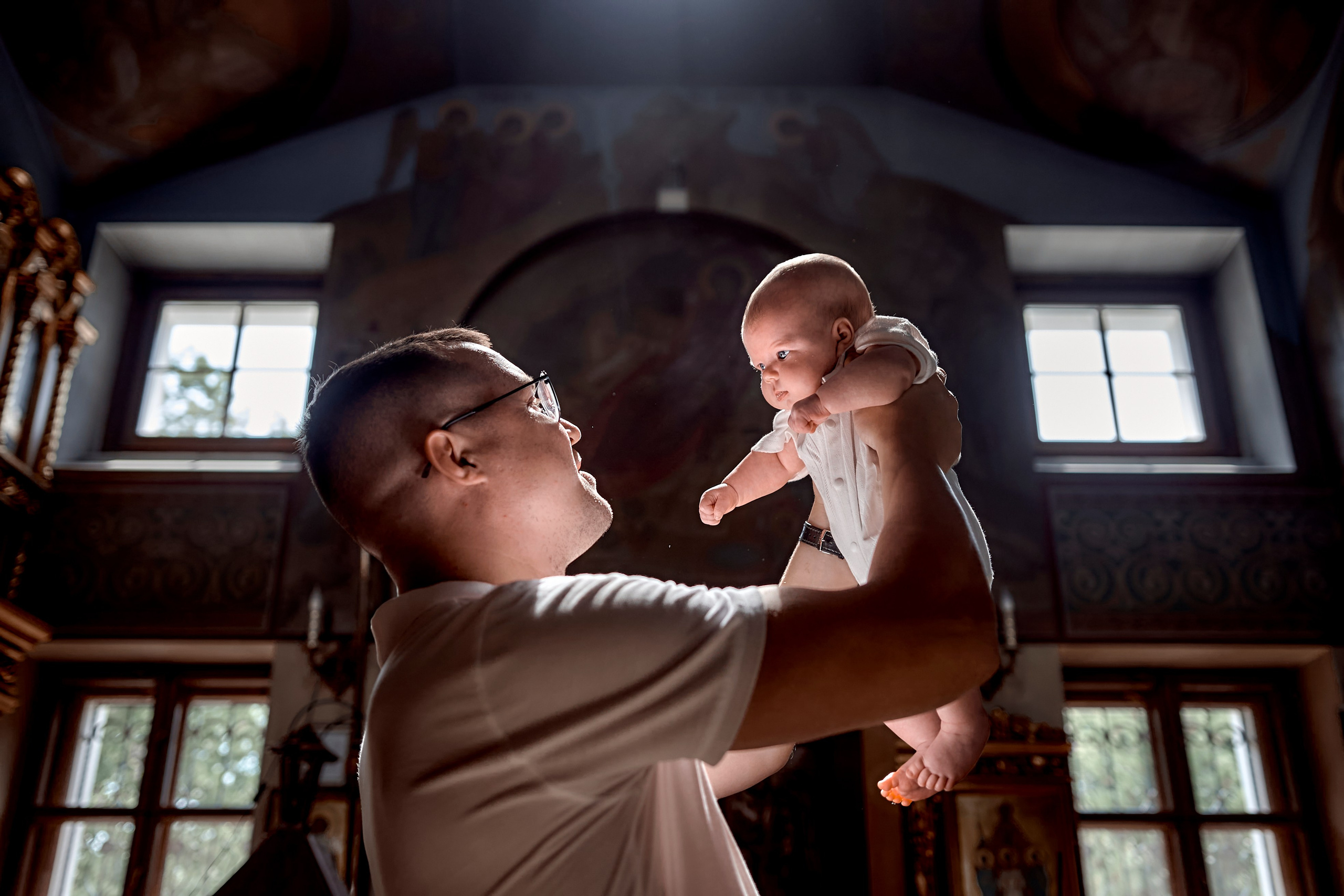 Таинство Крещения Евы. Фотограф на Крещение и Венчание в Одинцово