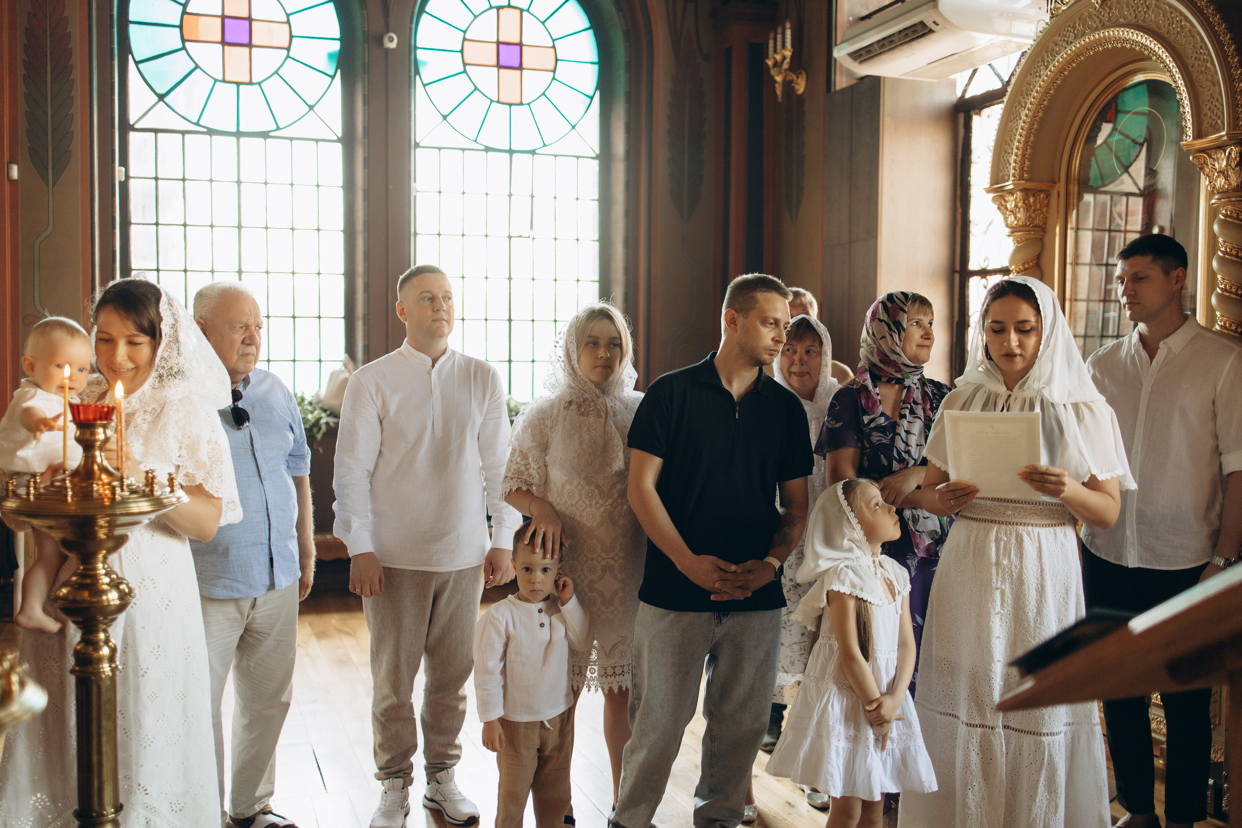 Двойное крещение Анны и Саши. Самый теплый фотограф в Краснодаре Рябоконь Ксения