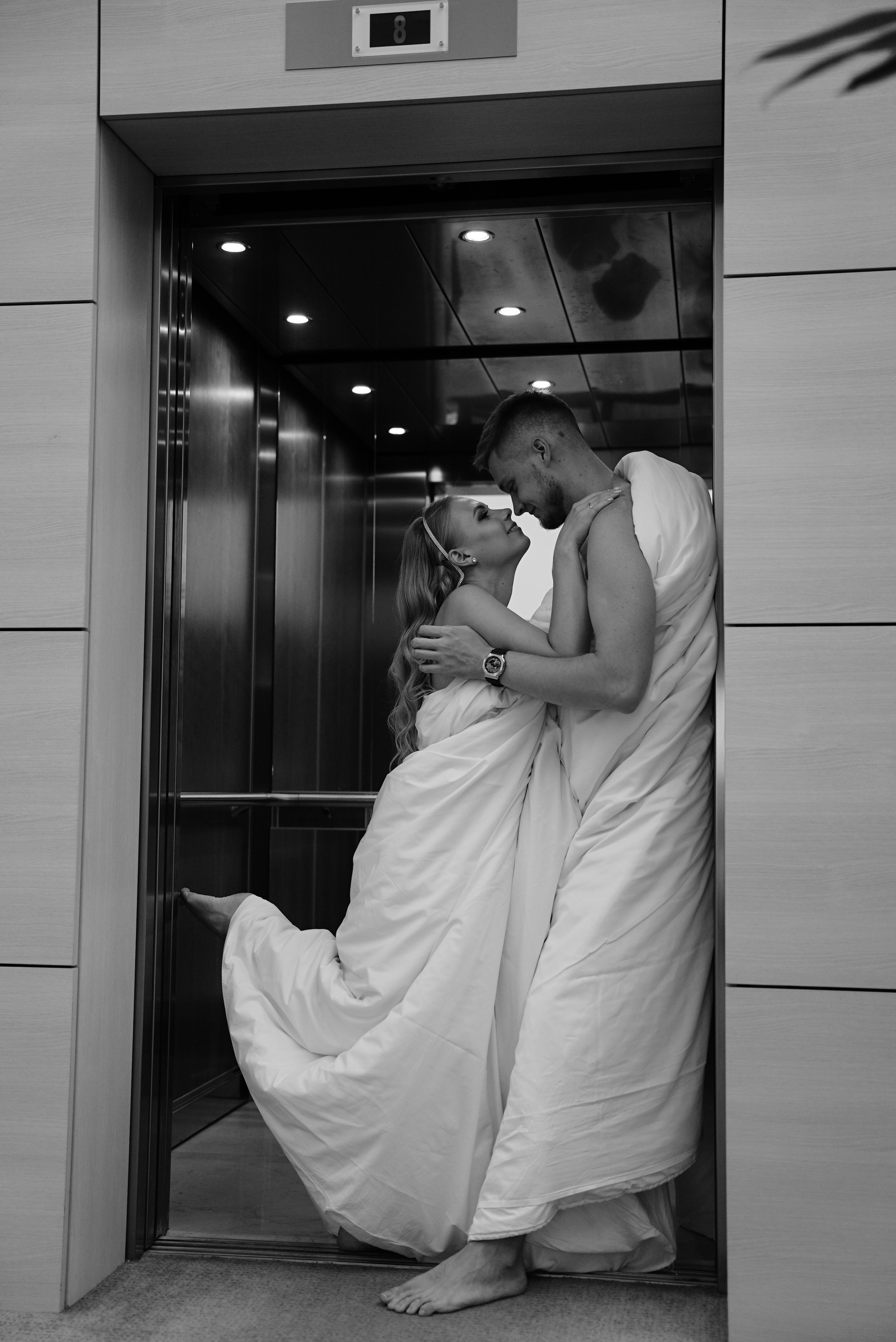 Никита и Галина чб. Свадебный фотограф в Самаре Анна Ковалева