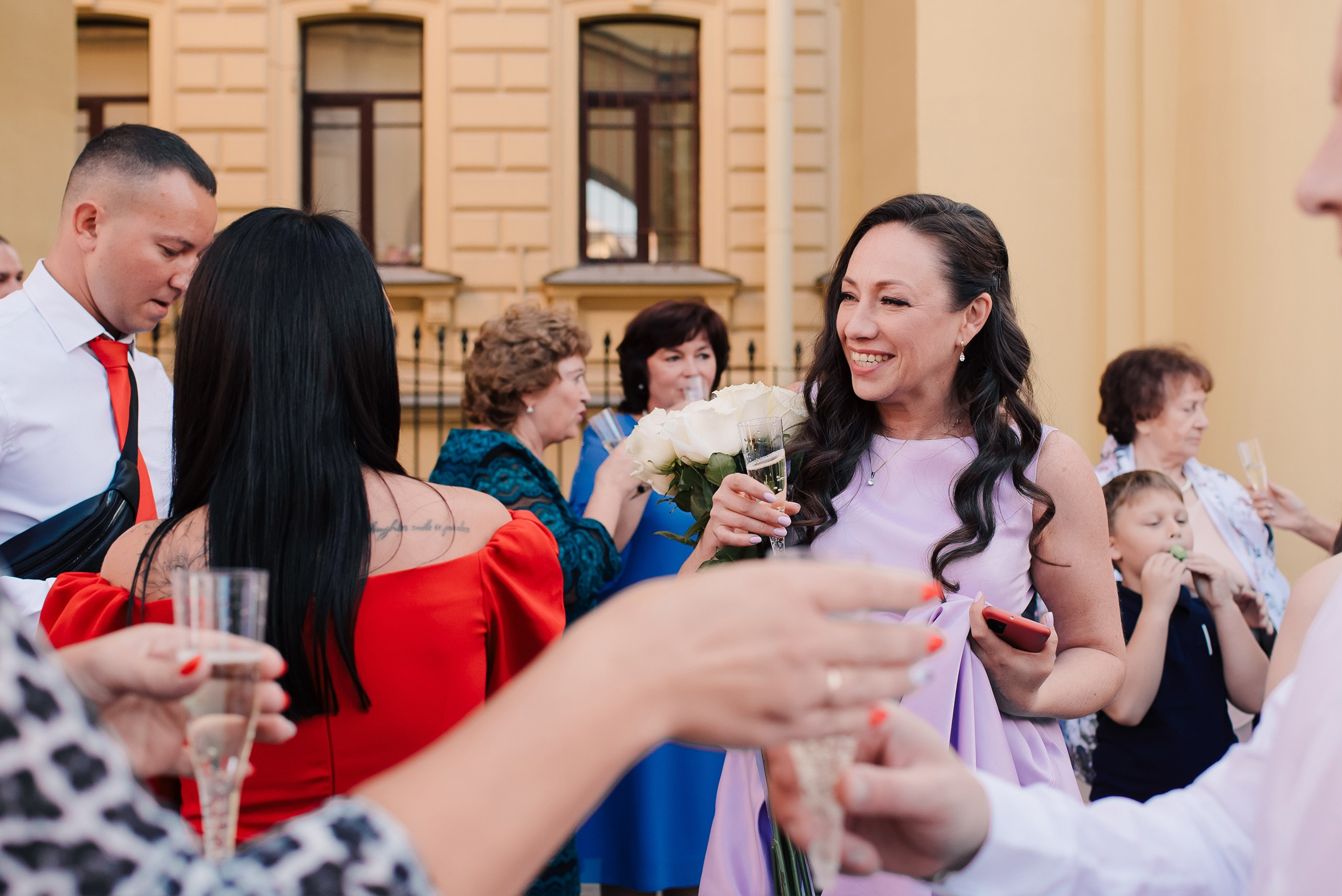 Лена и Дима. Летняя свадьба осенью. Семейный и Свадебный фотограф. Санкт-Петербург. Пушкин