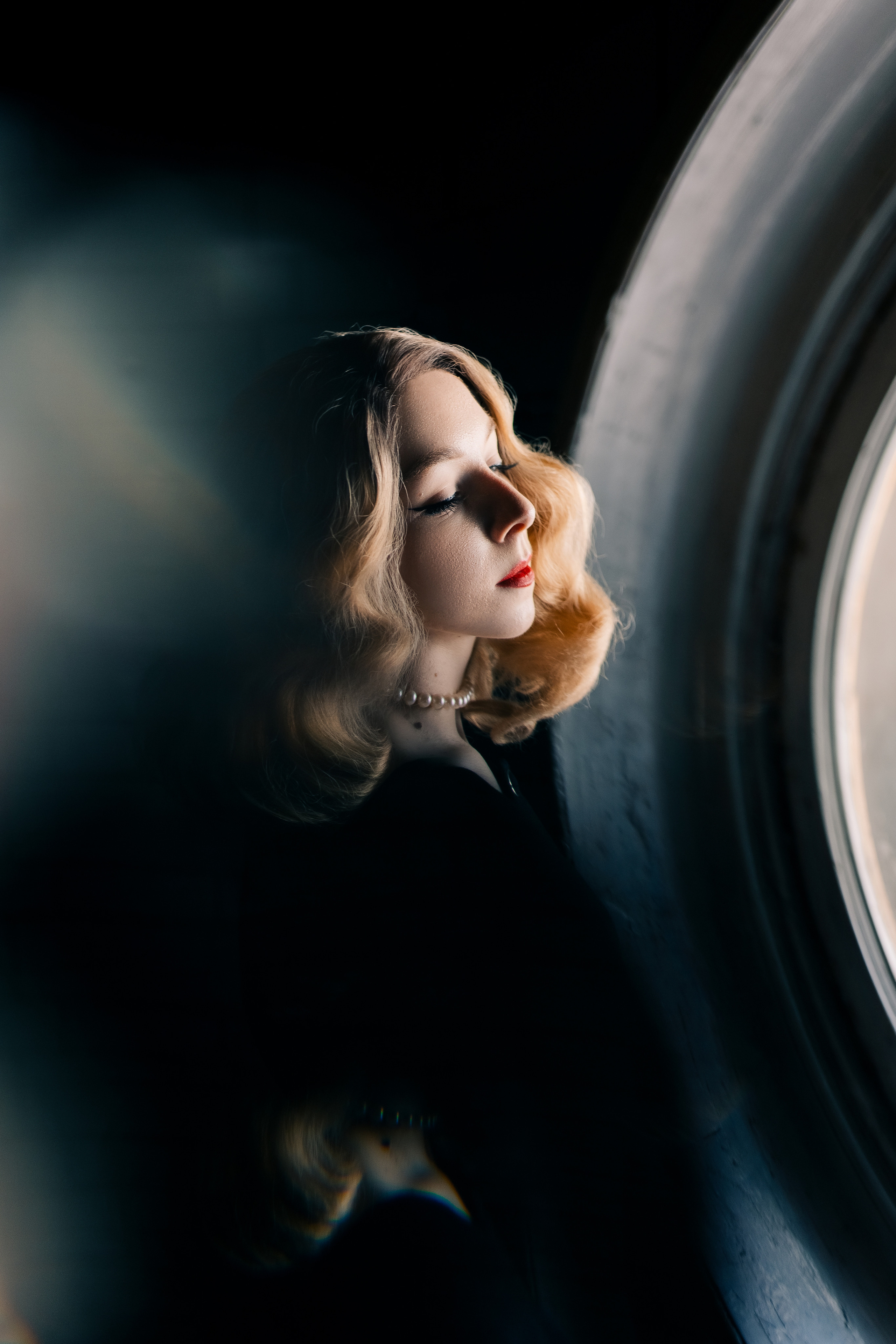 женский портрет фотосессия фотосъёмка на улице в питере