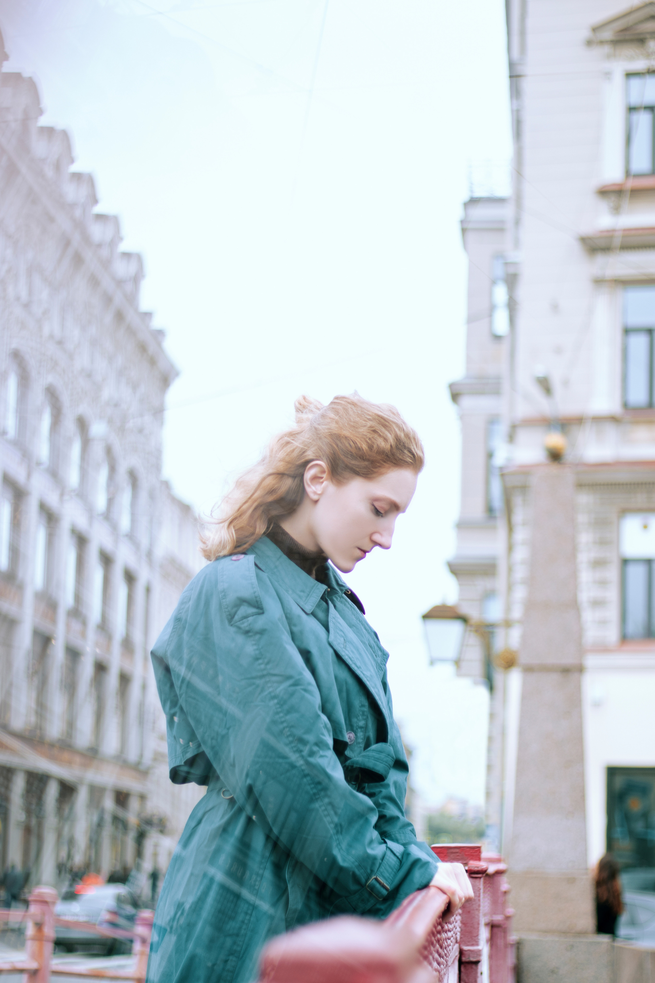 женский портрет фотосессия фотосъёмка на улице в питере