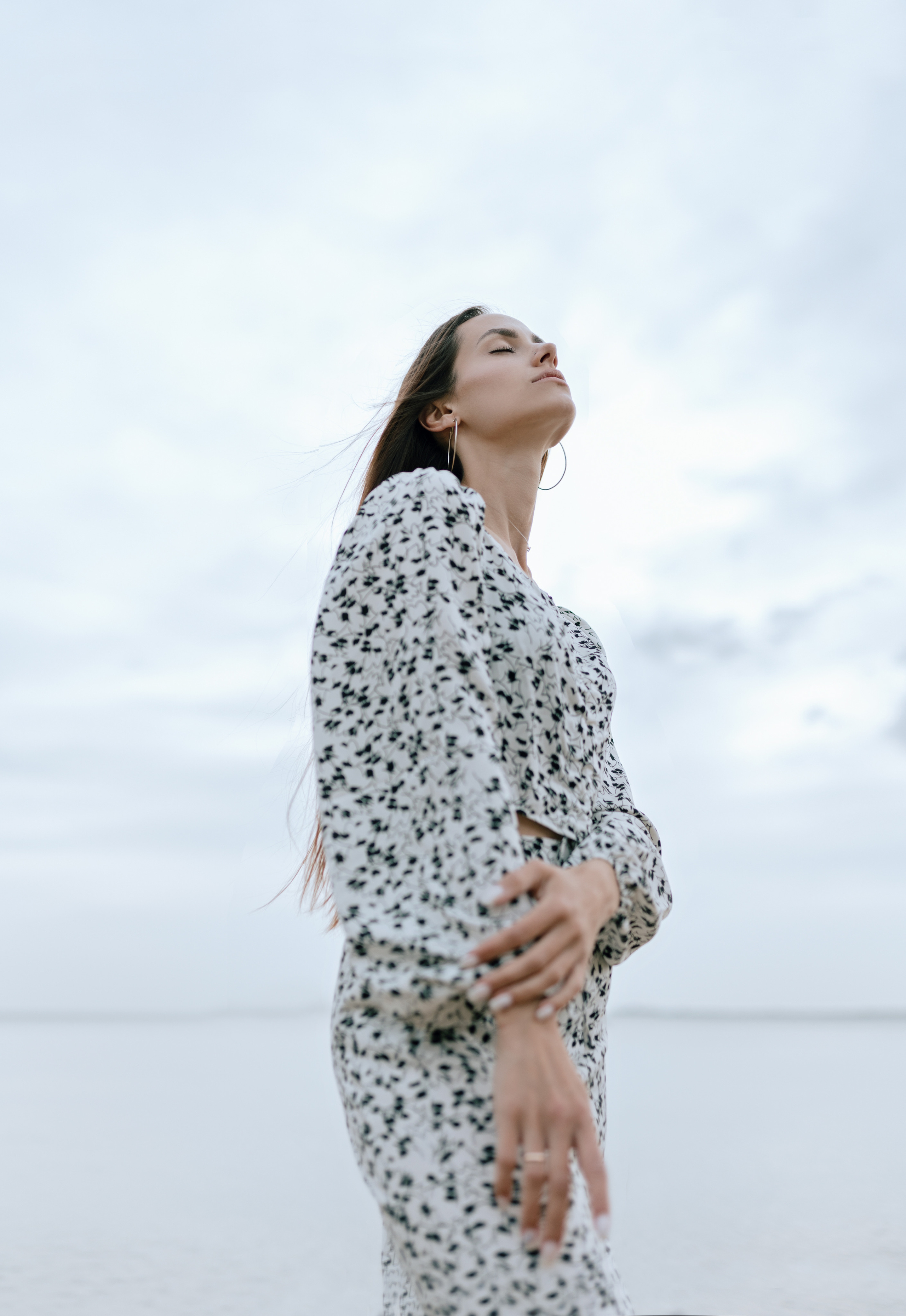 женский портрет фотосессия фотосъёмка на улице в питере