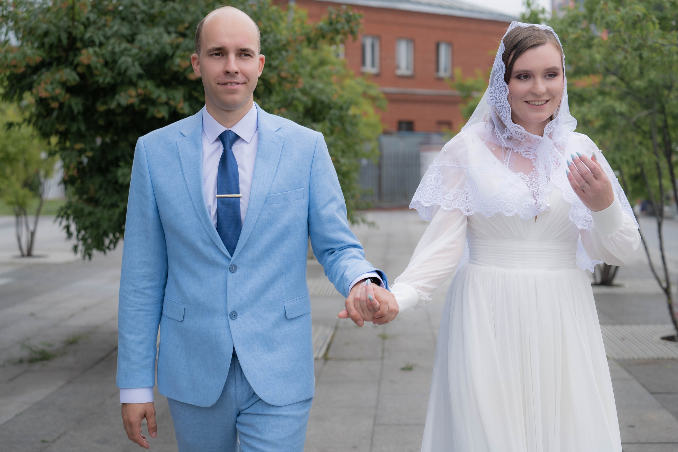 Прогулка Сергей и Полина. Фотограф в Москве