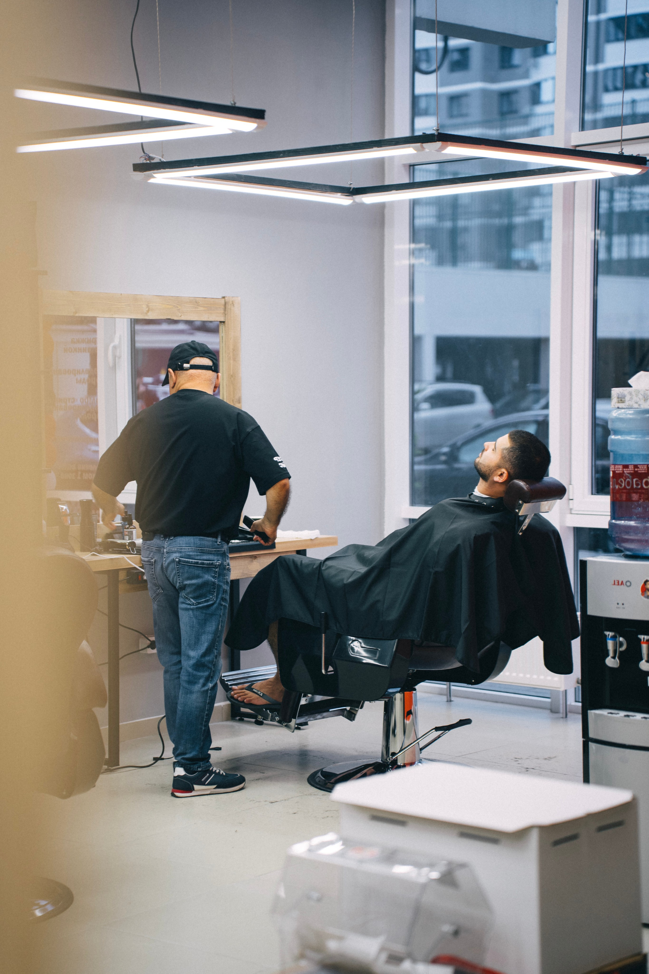 Барбершоп (открытие). Беккер Таня