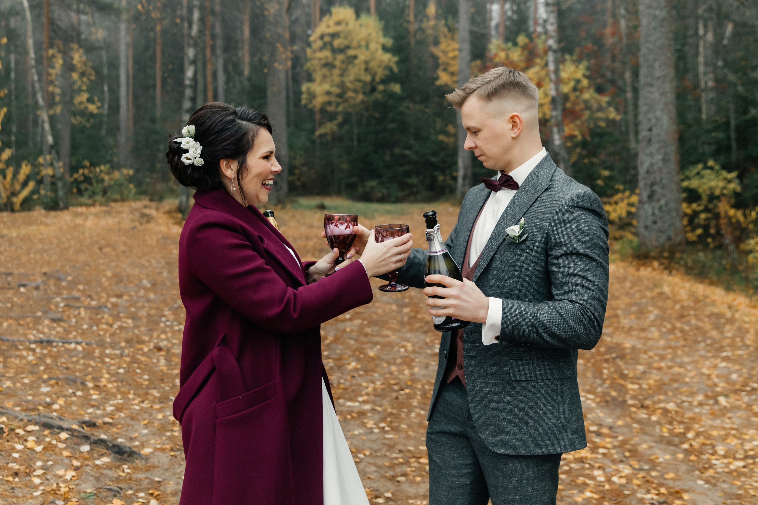 Екатерина и Михаил, 09.11. Свадебный фотограф  в Санкт-Петербурге Волощук Евгений