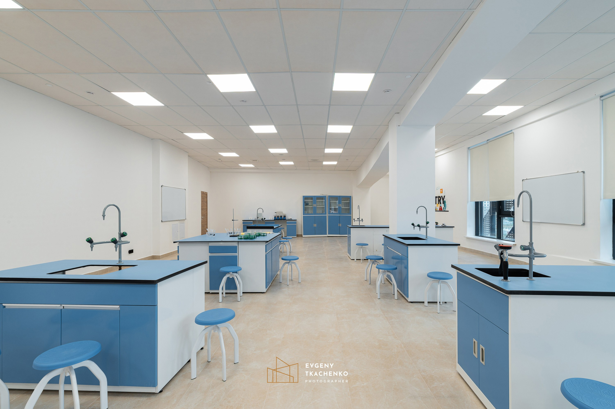 Kazakhstan International School, г. Астана. Архитектурный и интерьерный фотограф в Казахстане