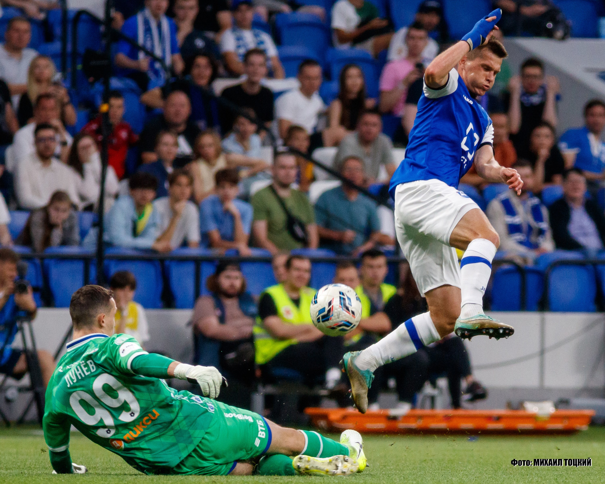 Фоторепортаж. РПЛ 1 тур. Динамо — Балтика. Михаил Тоцкий портретный и репортажный фотограф в Москве