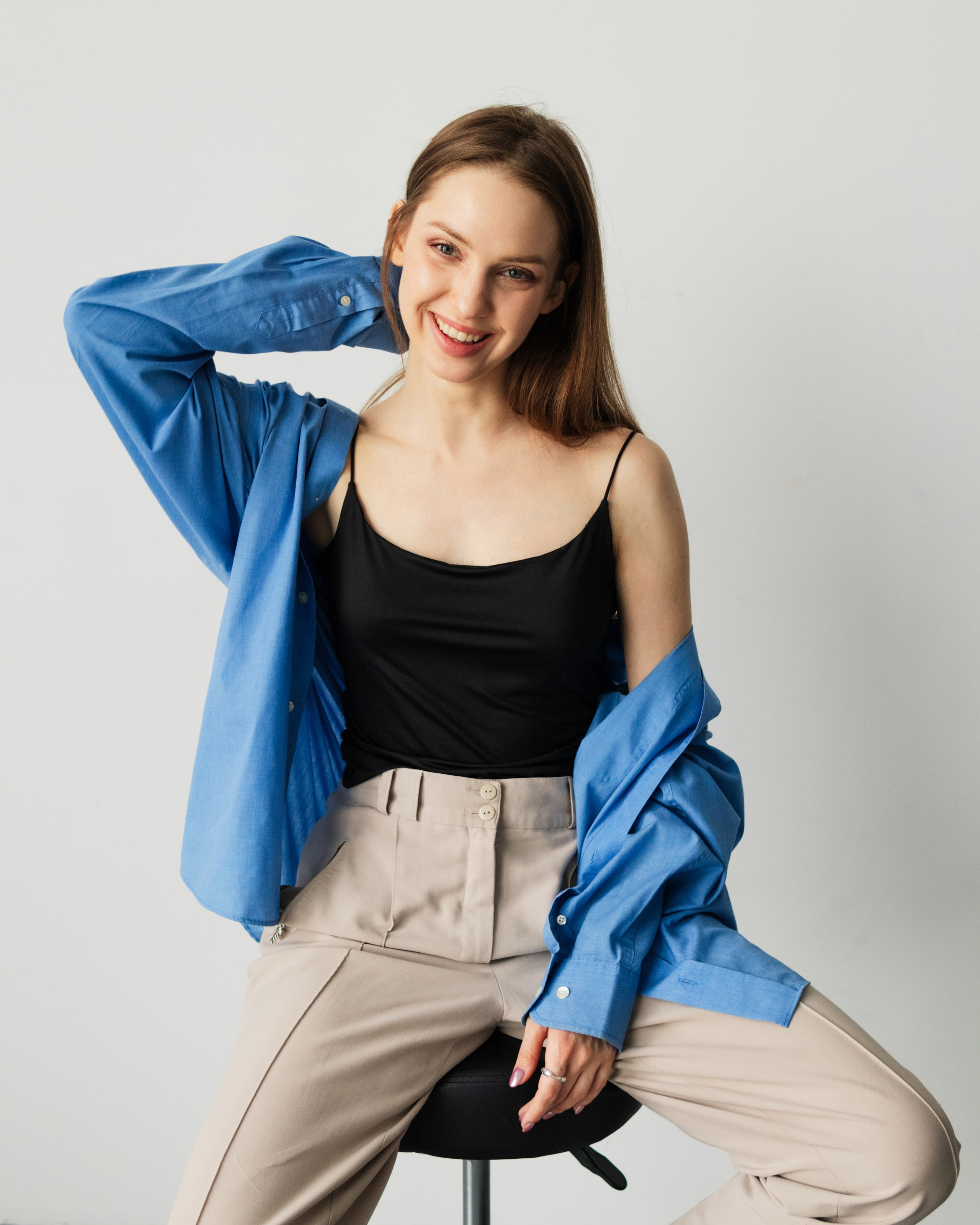 Портретная фотосессия в студии. Фотограф и видеомейкер Анастасия Пестерева в Набережных Челнах