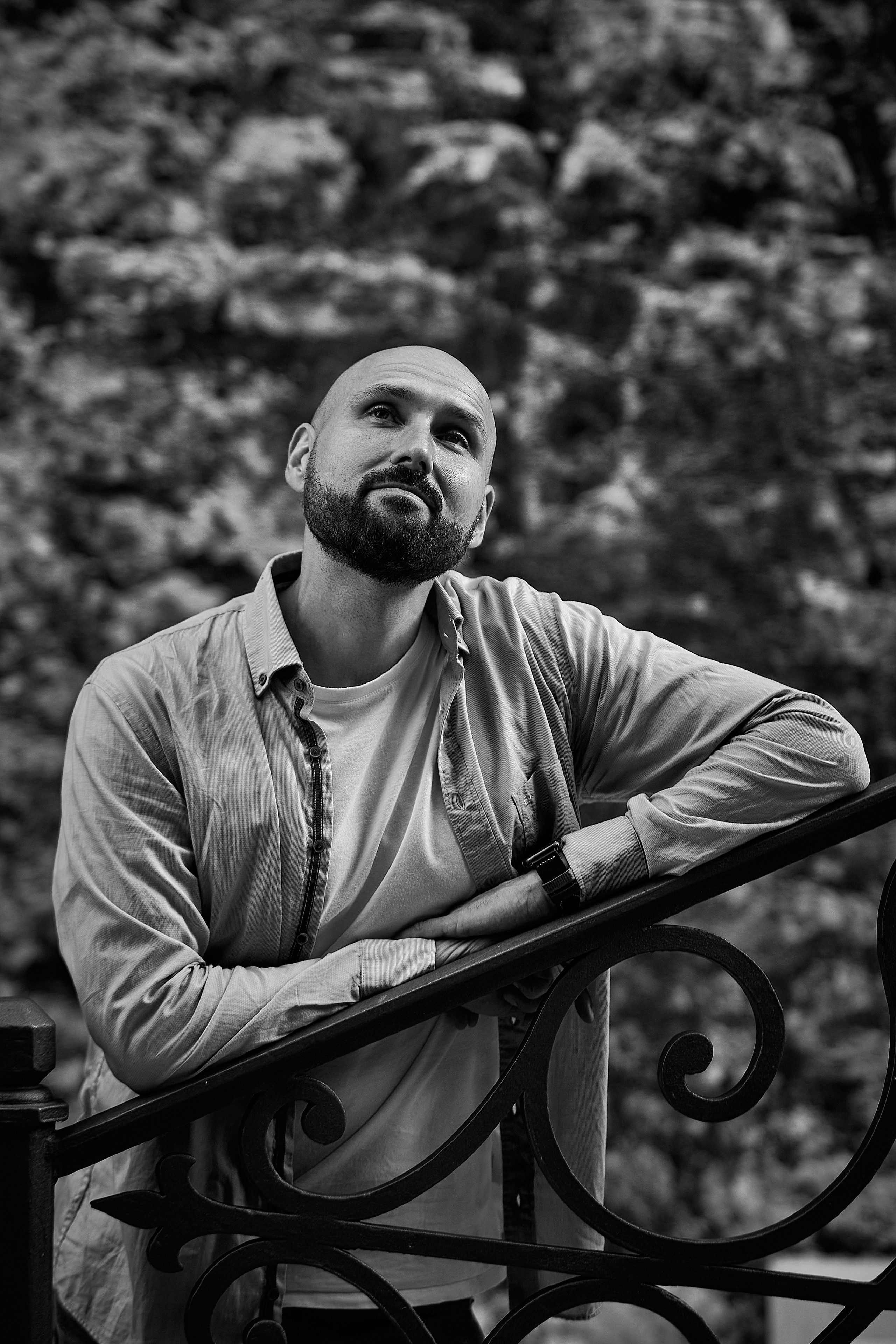 Мужской портрет для Валентина, Будва