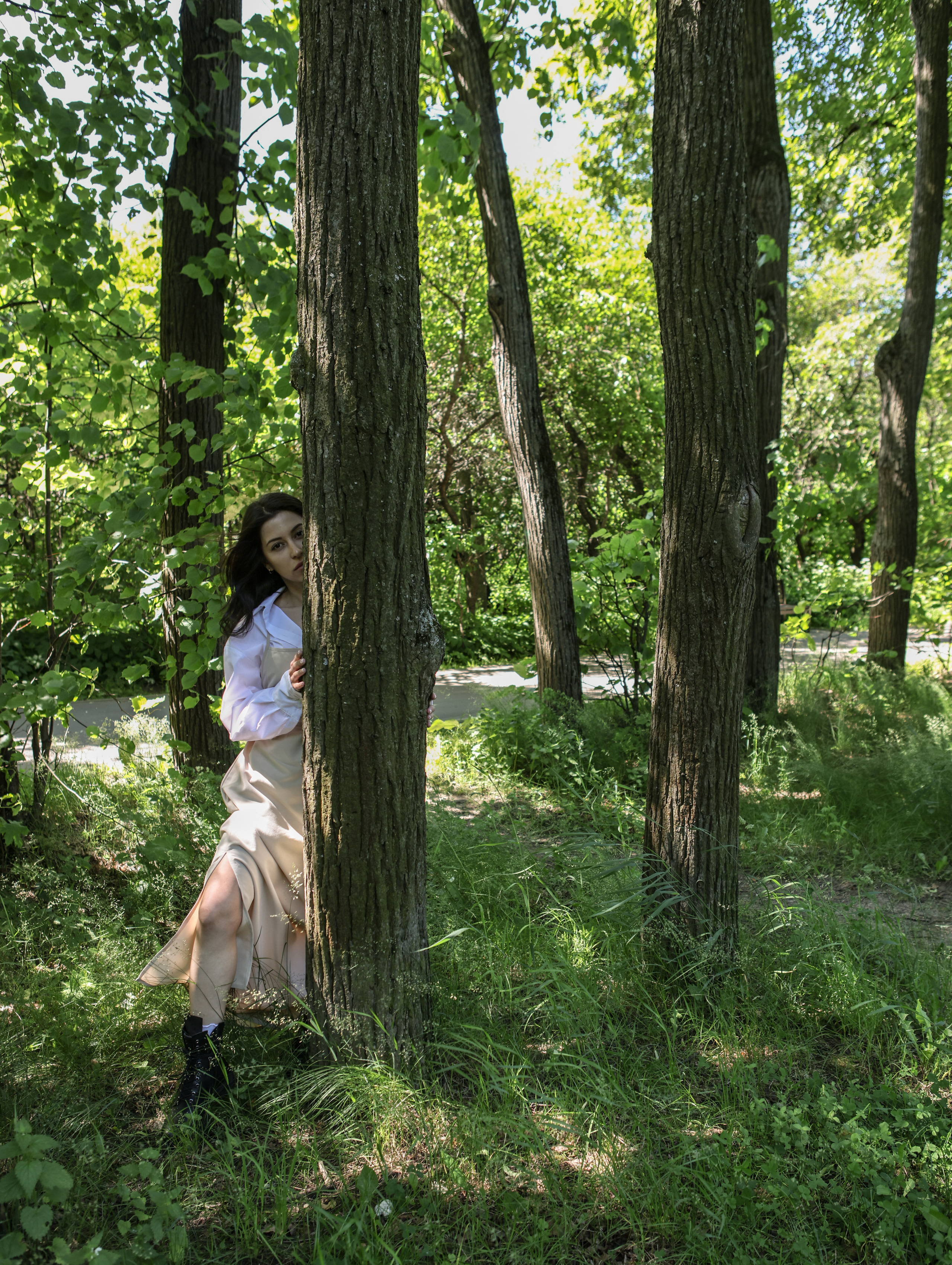 Слиться с природой, уйти от рутины. Reportage, architectural, fine art photographer Lena Melnikova in Moscow