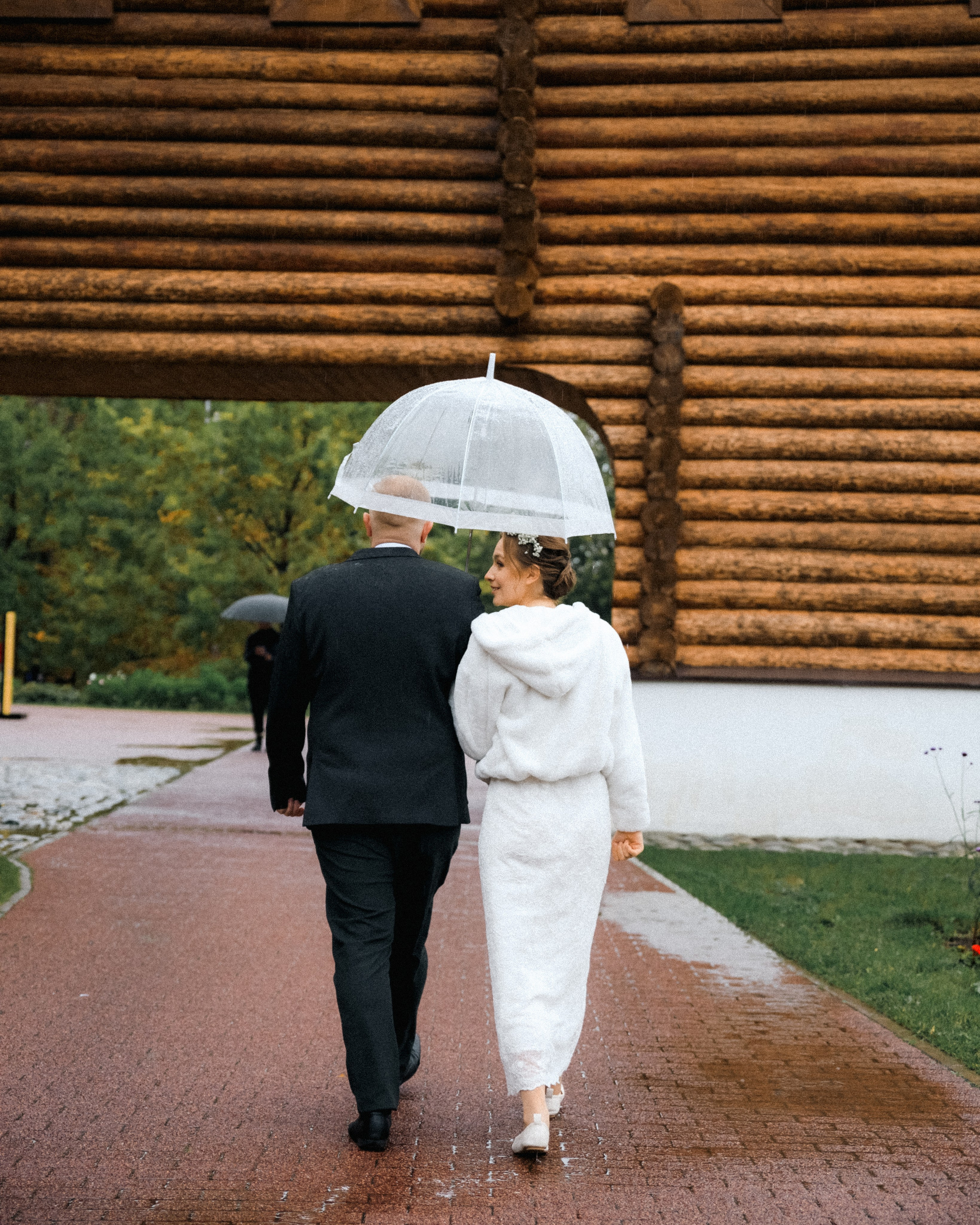 Свадьба под дождем. Свадебный фотограф Москва