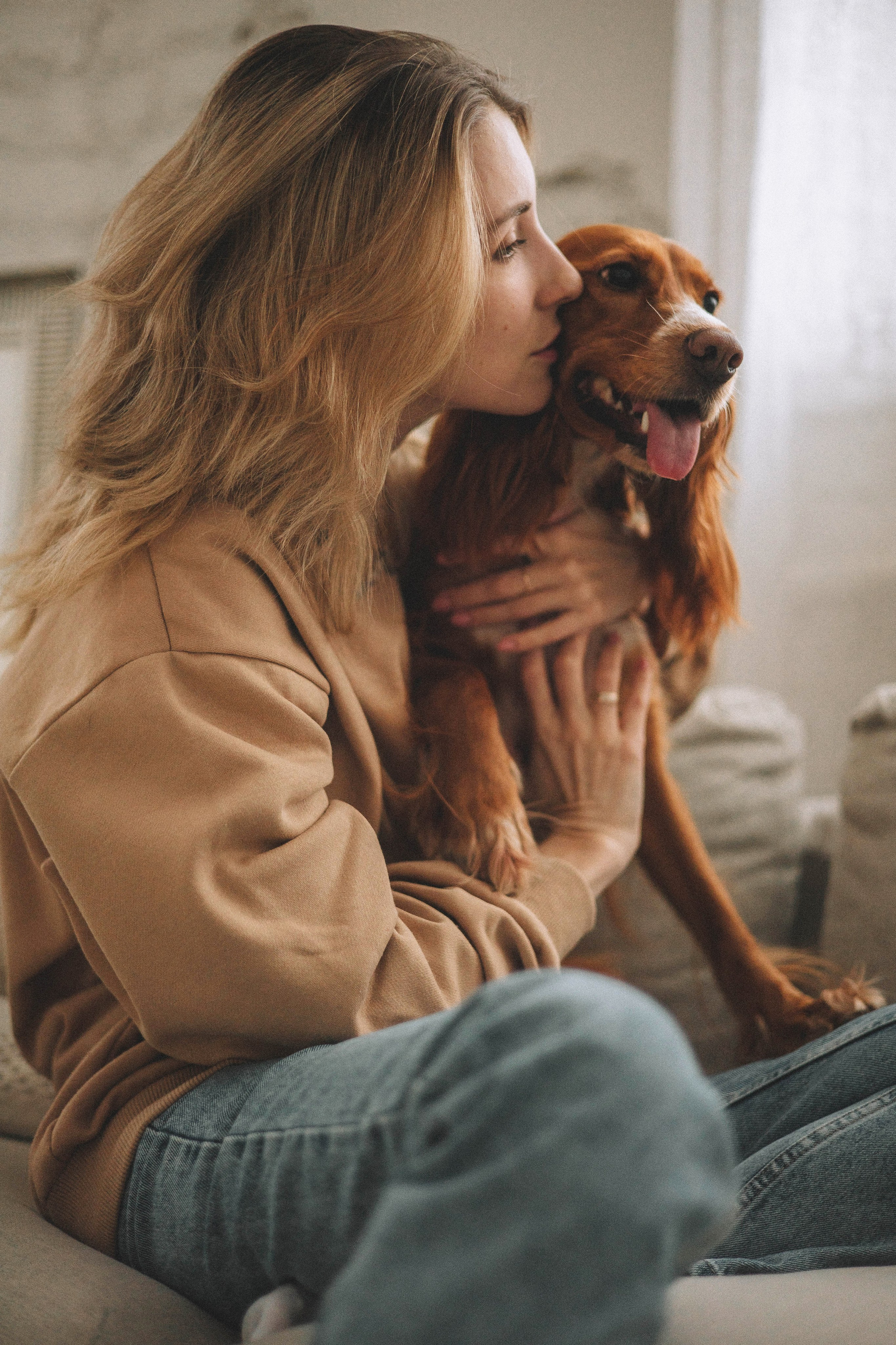 Алина и Дженни. Фотограф-анималист Богданова Полина