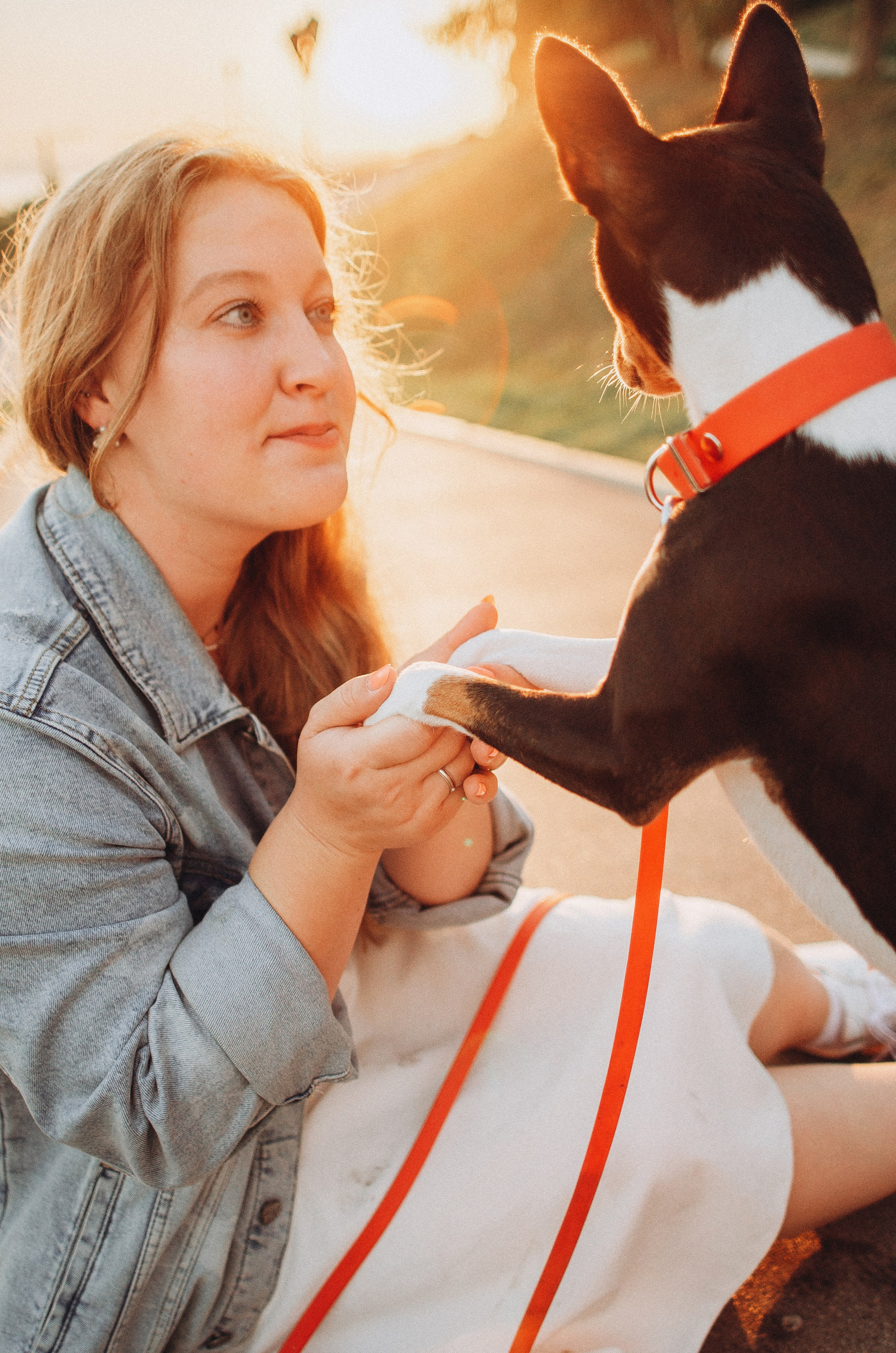 Лена, Никита и Эсма. Фотограф-анималист Богданова Полина