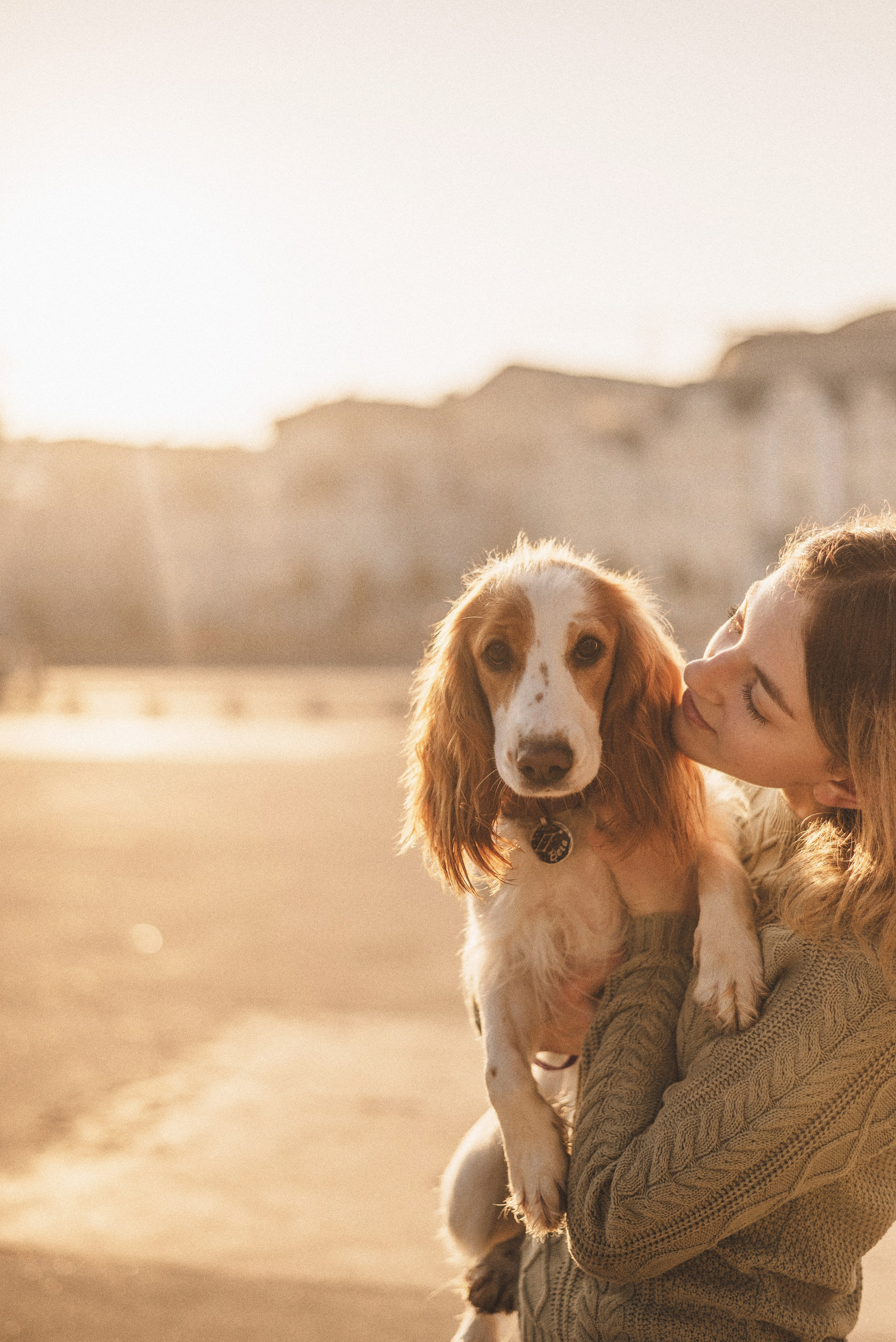 Маша и Вега. Фотограф-анималист Богданова Полина