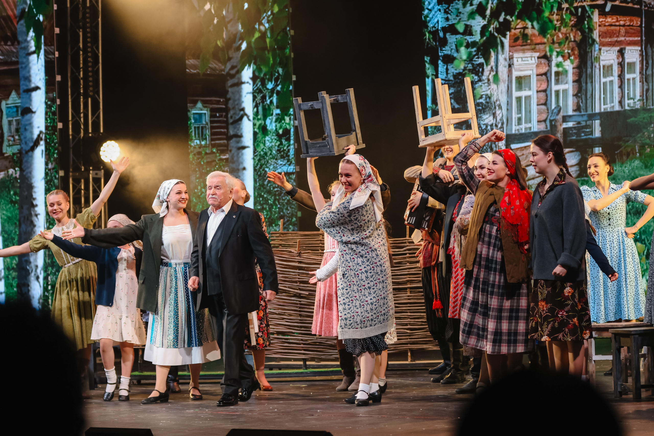 Василий Теркин, театр «Русская песня». Фотограф Ольга Махалова — Санкт-Петербург, Москва, Нижний Новгород