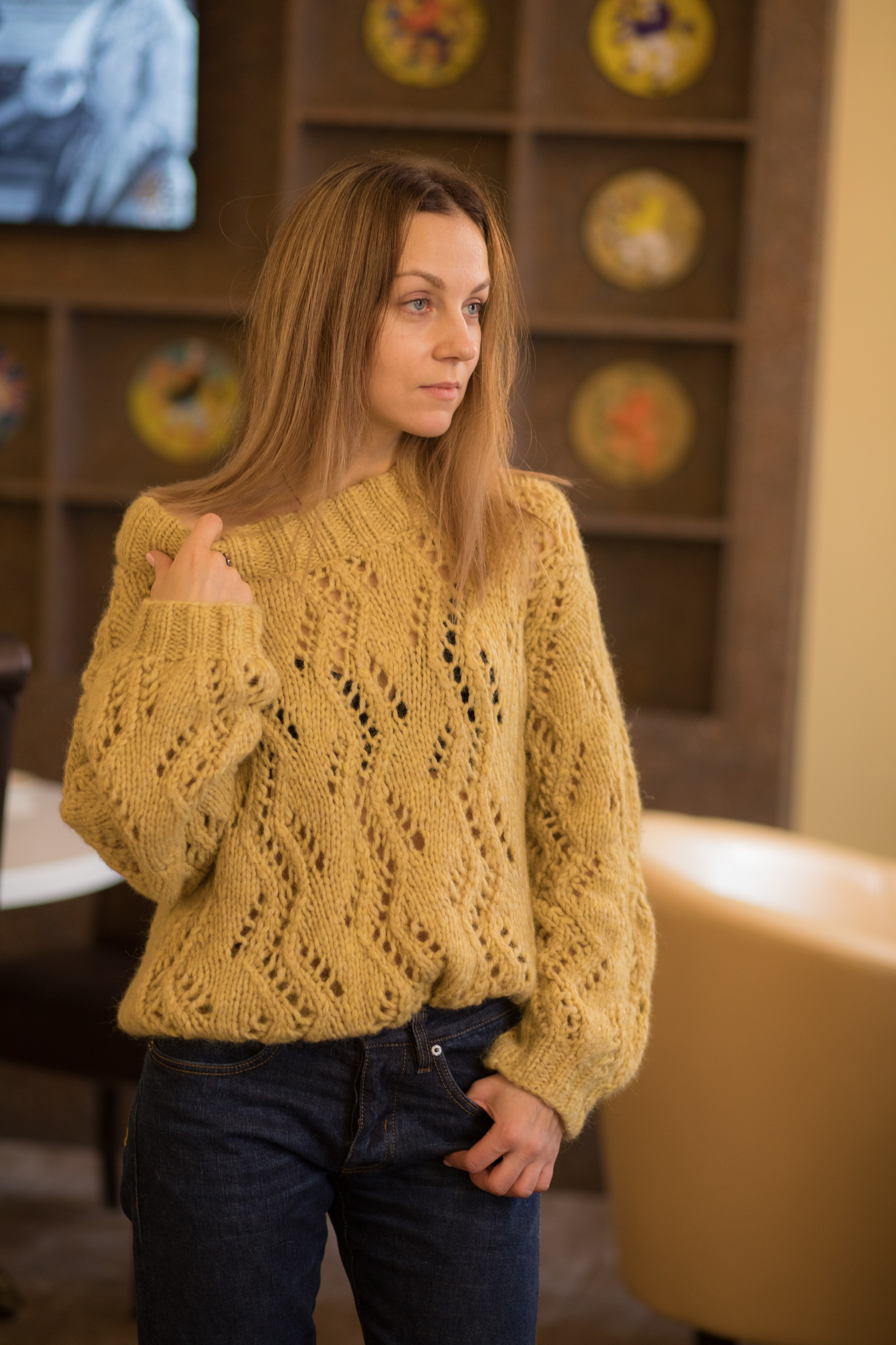 Вязаные модели. Фотограф и режиссер Московко Екатерина