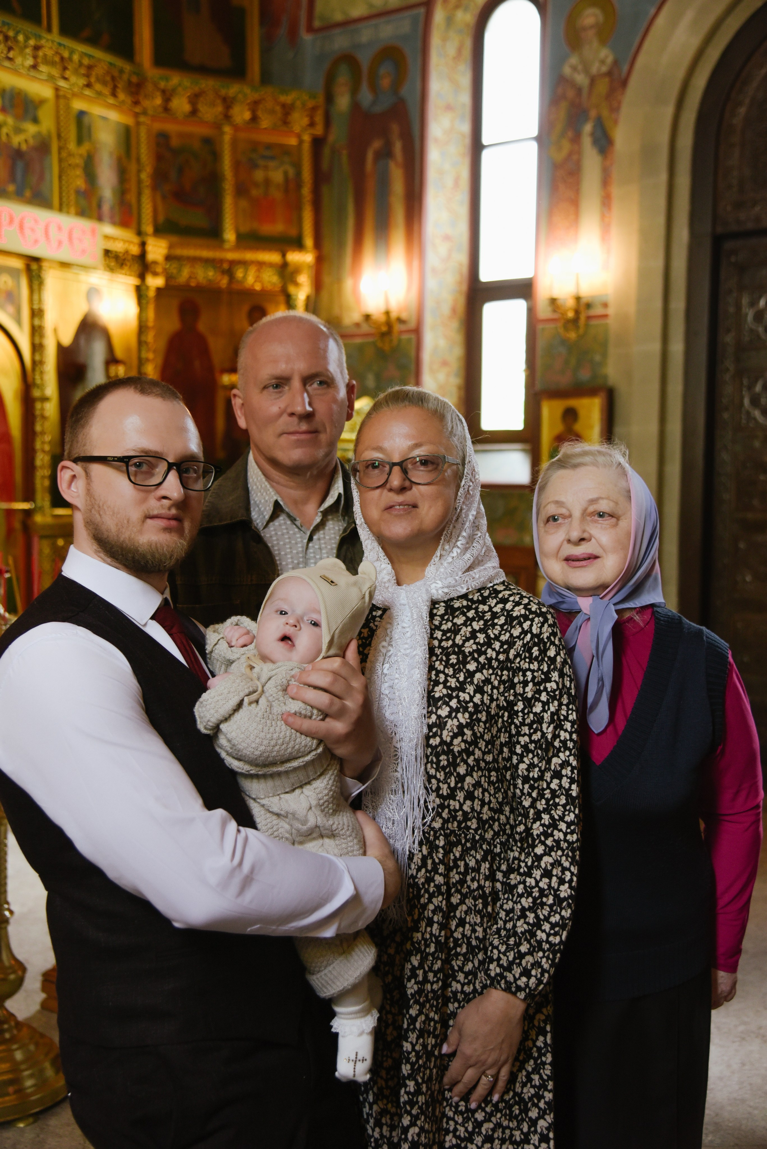 Таинство крещения Виктории. Фотограф Лола Волна, город Москва