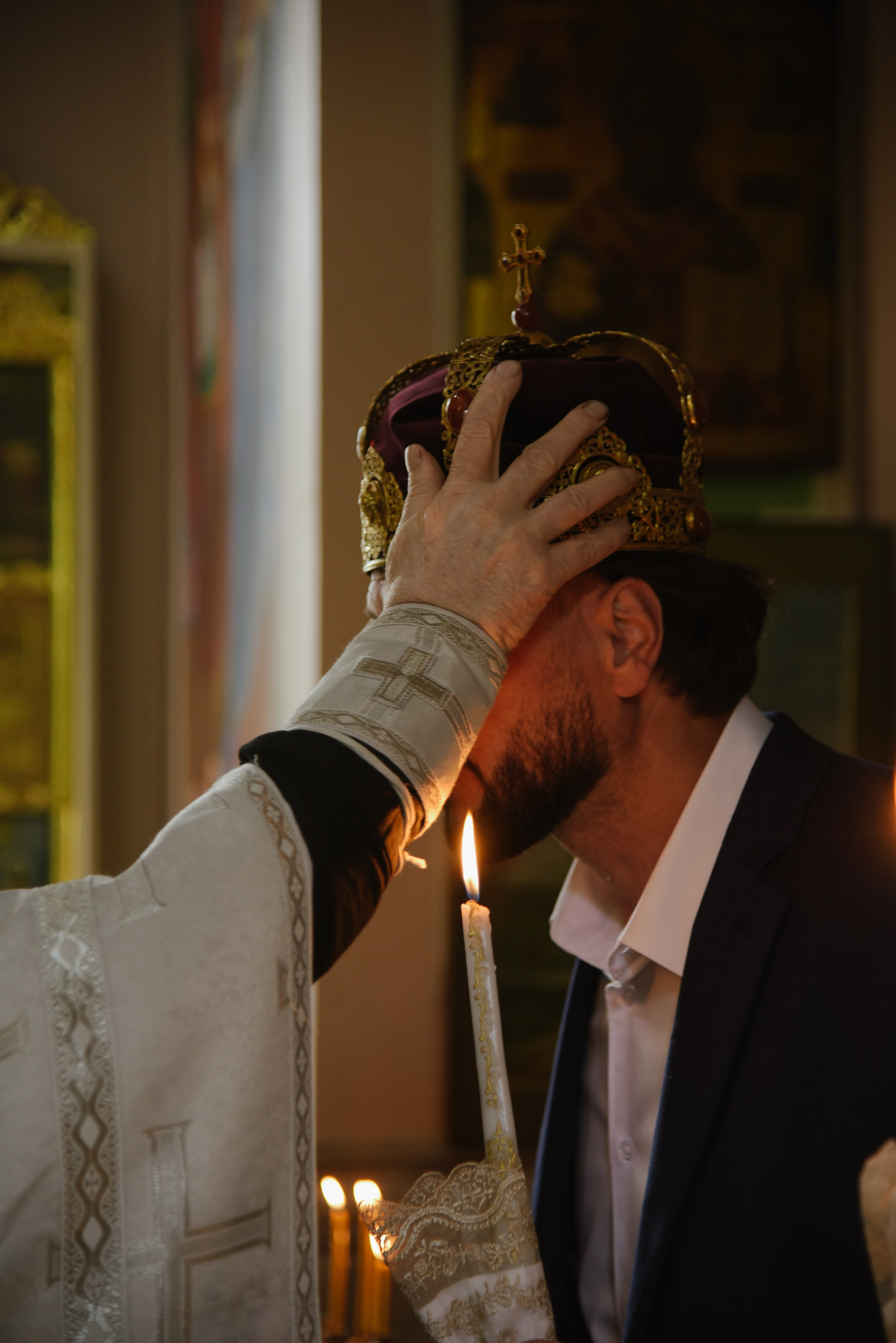 Венчание Храм Живоначальной Троицы на Воробьёвых горах. Фотограф Лола Волна, город Москва