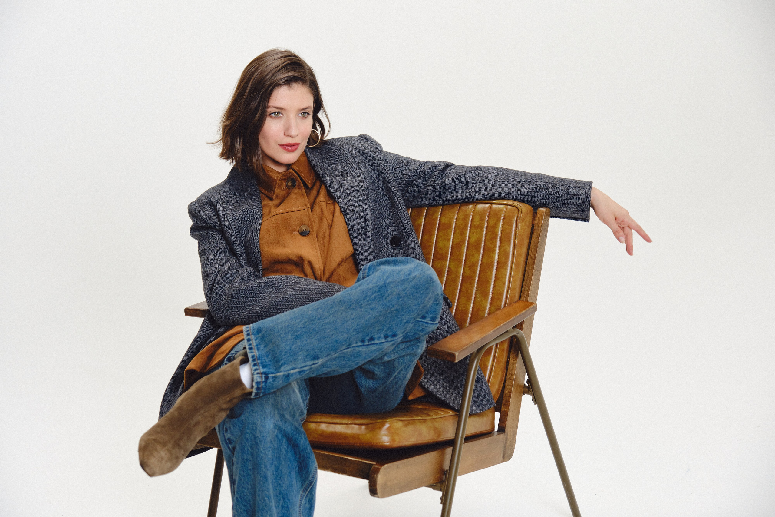 OSTIN x Анна Чиповская FW 25. Портретный и репортажный фотограф в Москве Острикова Анастасия