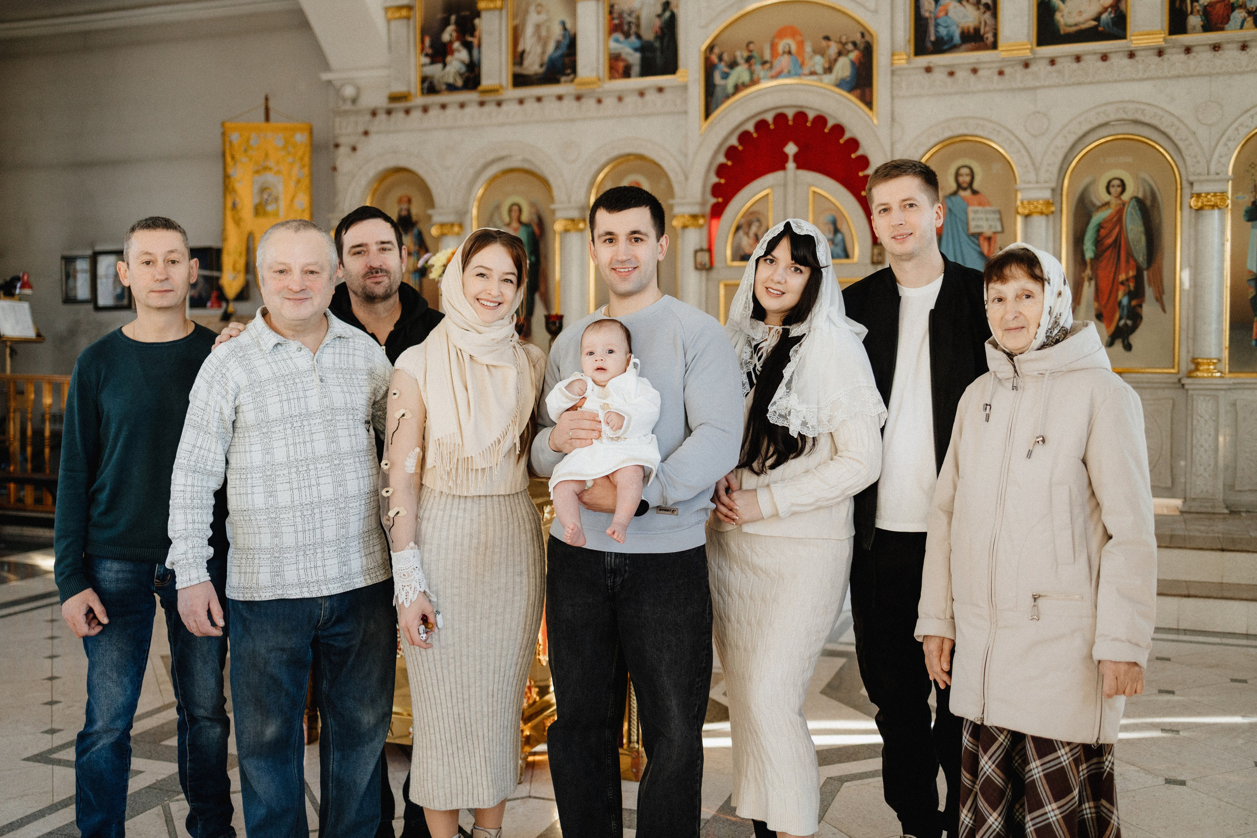 Крещение. Семейный лайфстайл фотограф в г. Липецк