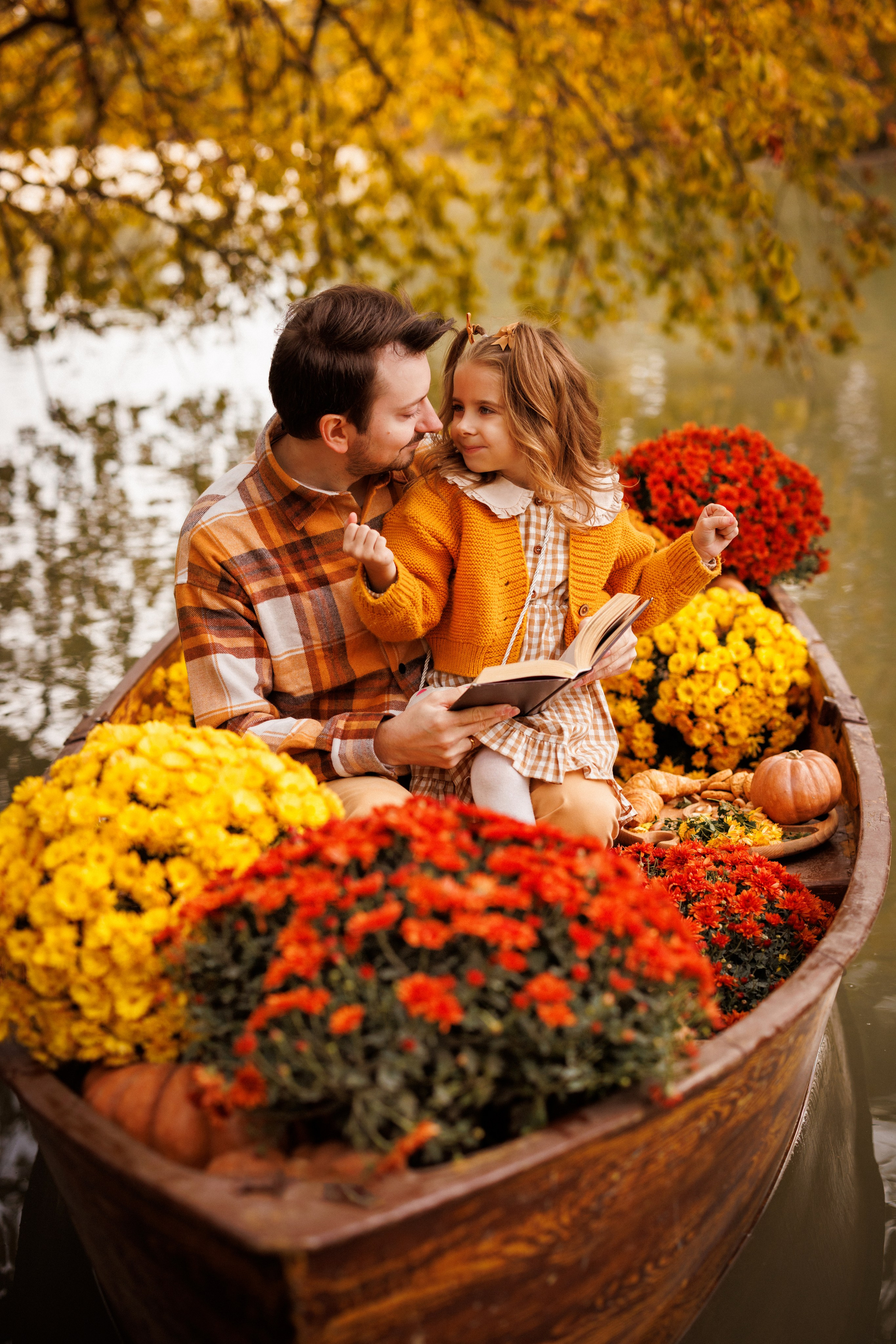 ЛОДКА, осень. Семейный и детский фотограф в Краснодаре Анна Трашкова