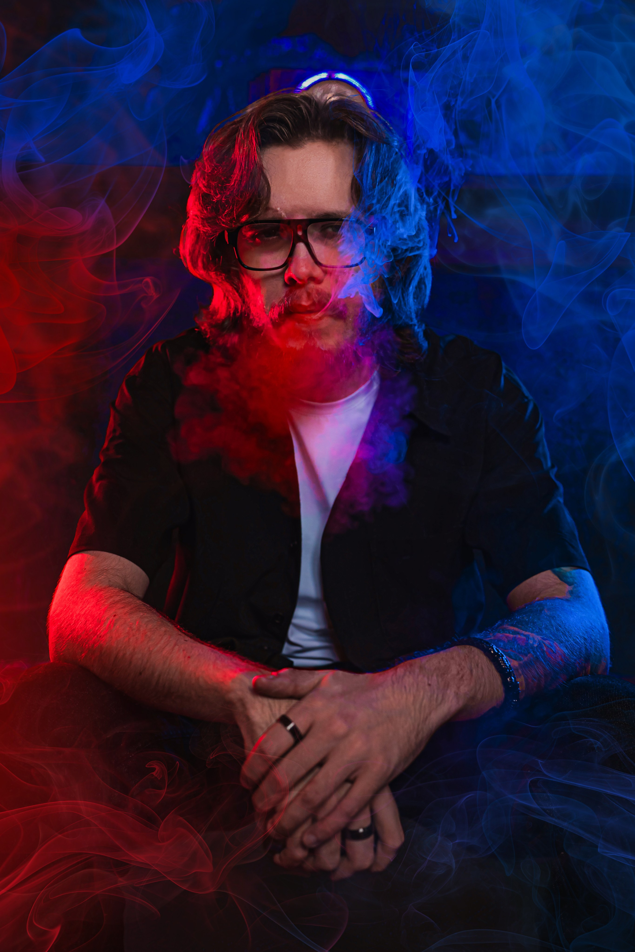 Мрак в неоновых лучах. Репортажный фотограф Анастасия Рубцова