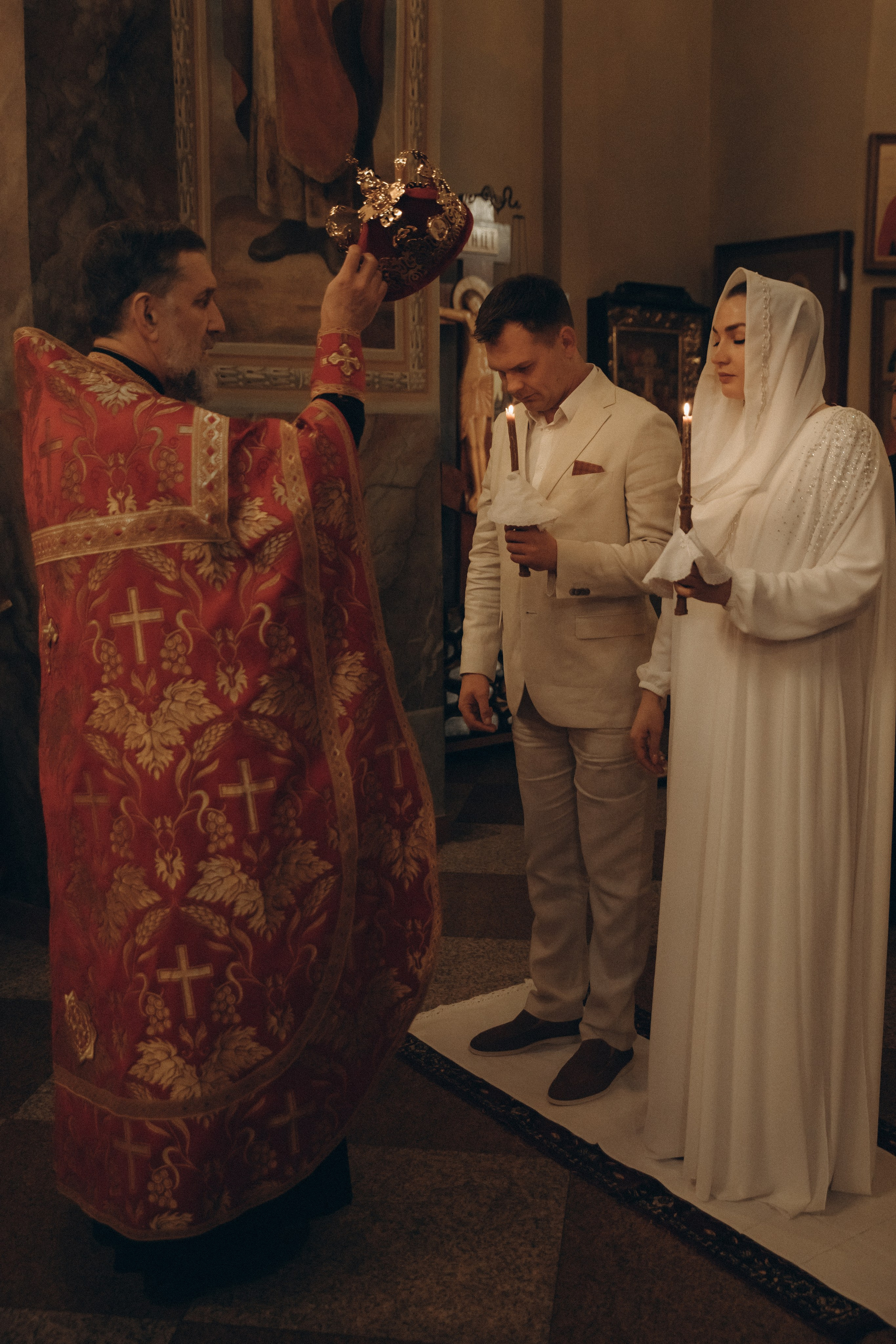 Венчание. Семейный фотограф в Москве и Королеве Евгения Баукова